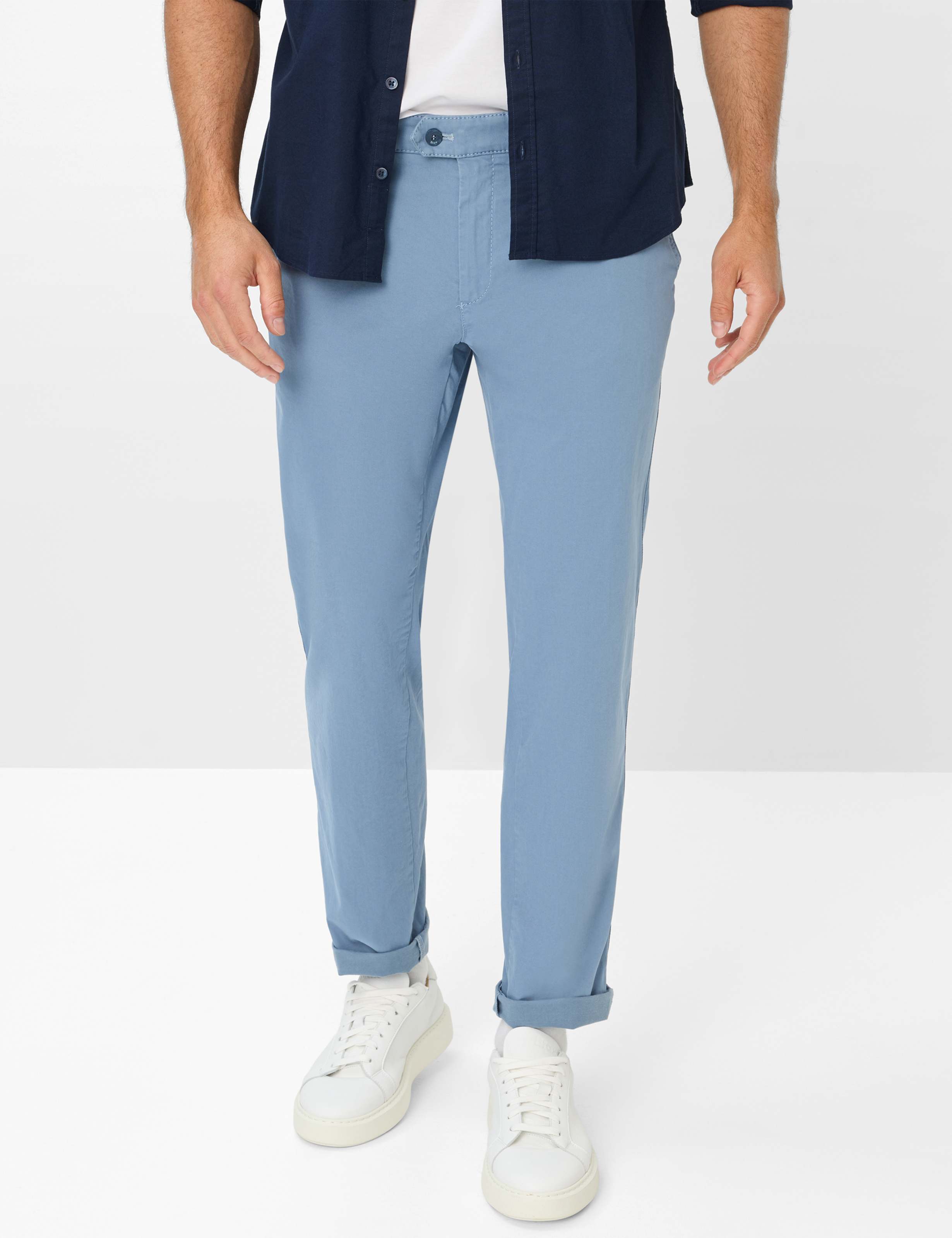 Thumbnail - Brax Herren Flatfronthose Style EVEREST RIVIERA, hellblau, Gr. 102