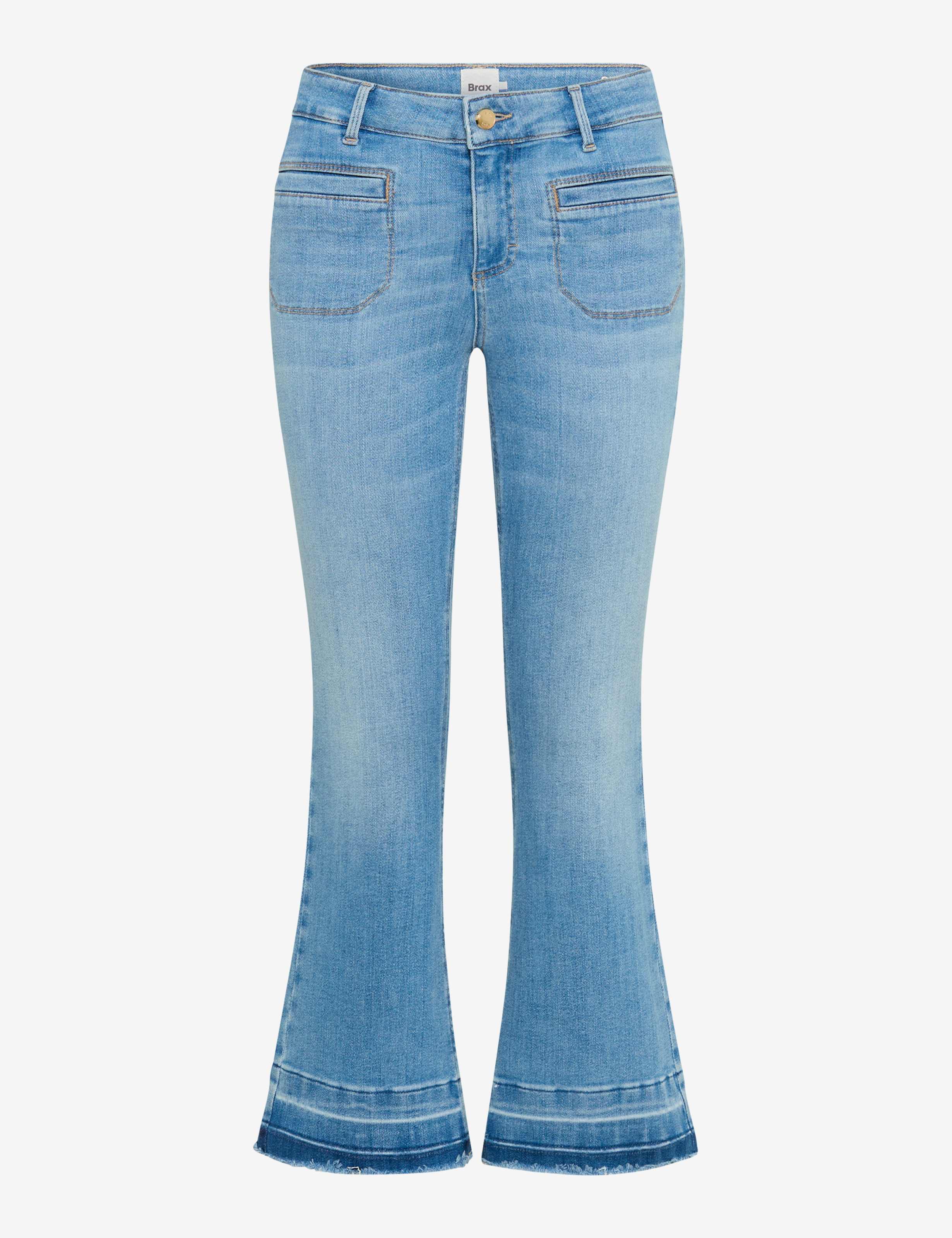 Femme Style ANA S BOOT Denim Bleu Skinny Fit Détourage avant