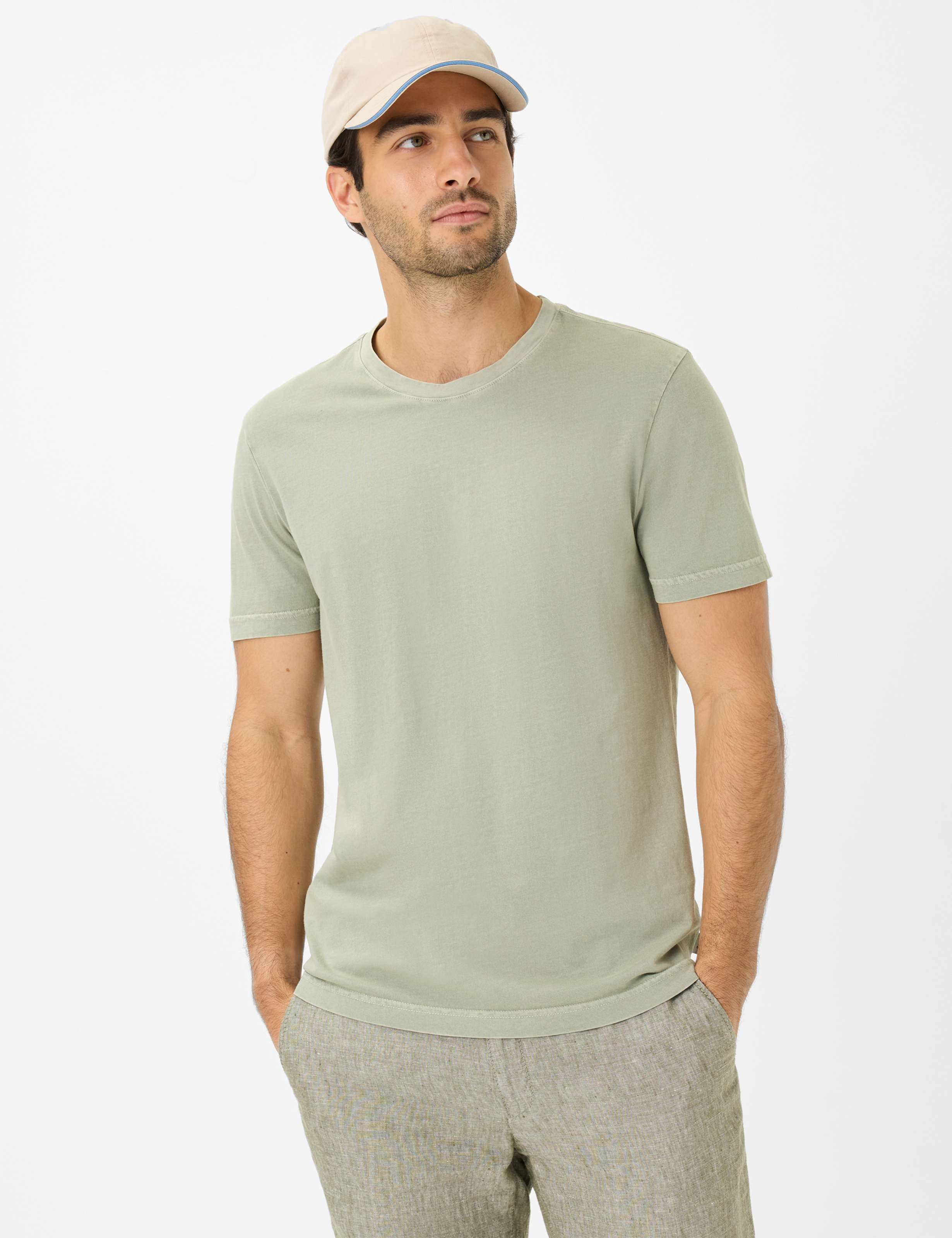 Tons verts, Homme, Style TED, MODEL_FRONT_ISHOP