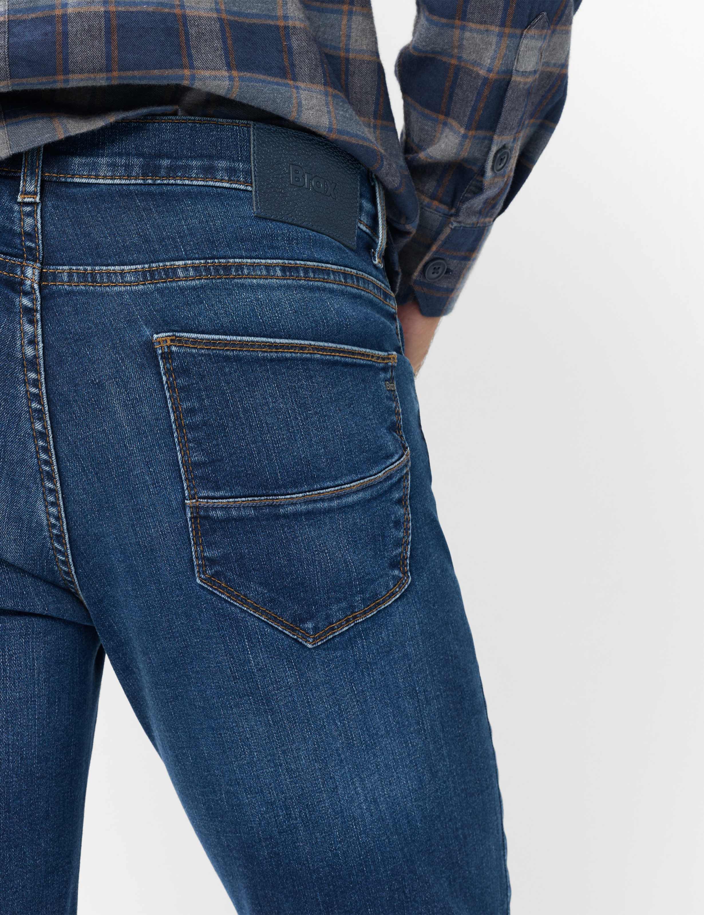 Herren Style CADIZ Denim Blau Straight Fit Detail 2