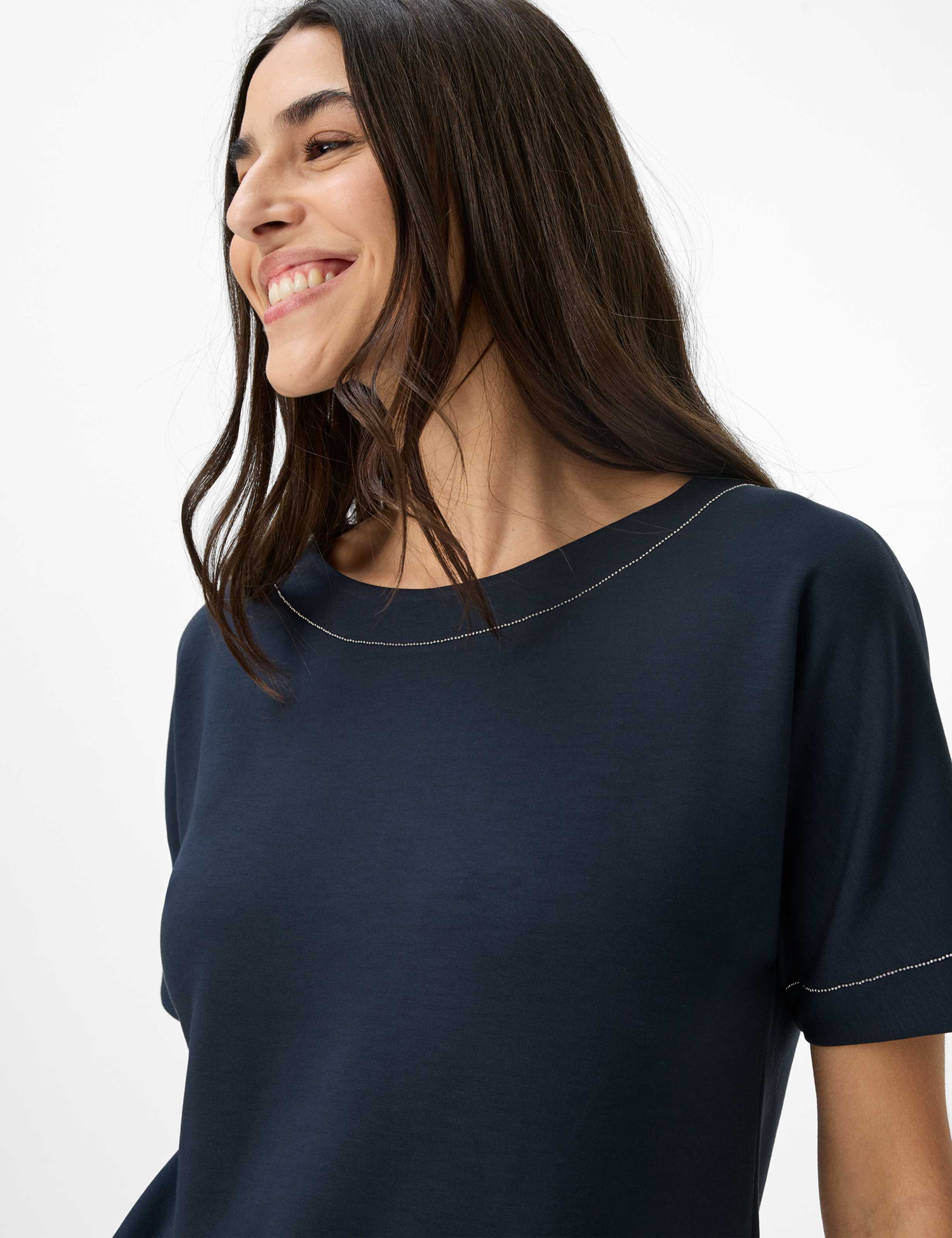 Femme Style BAILEE Bleu Foncé  Détail 2
