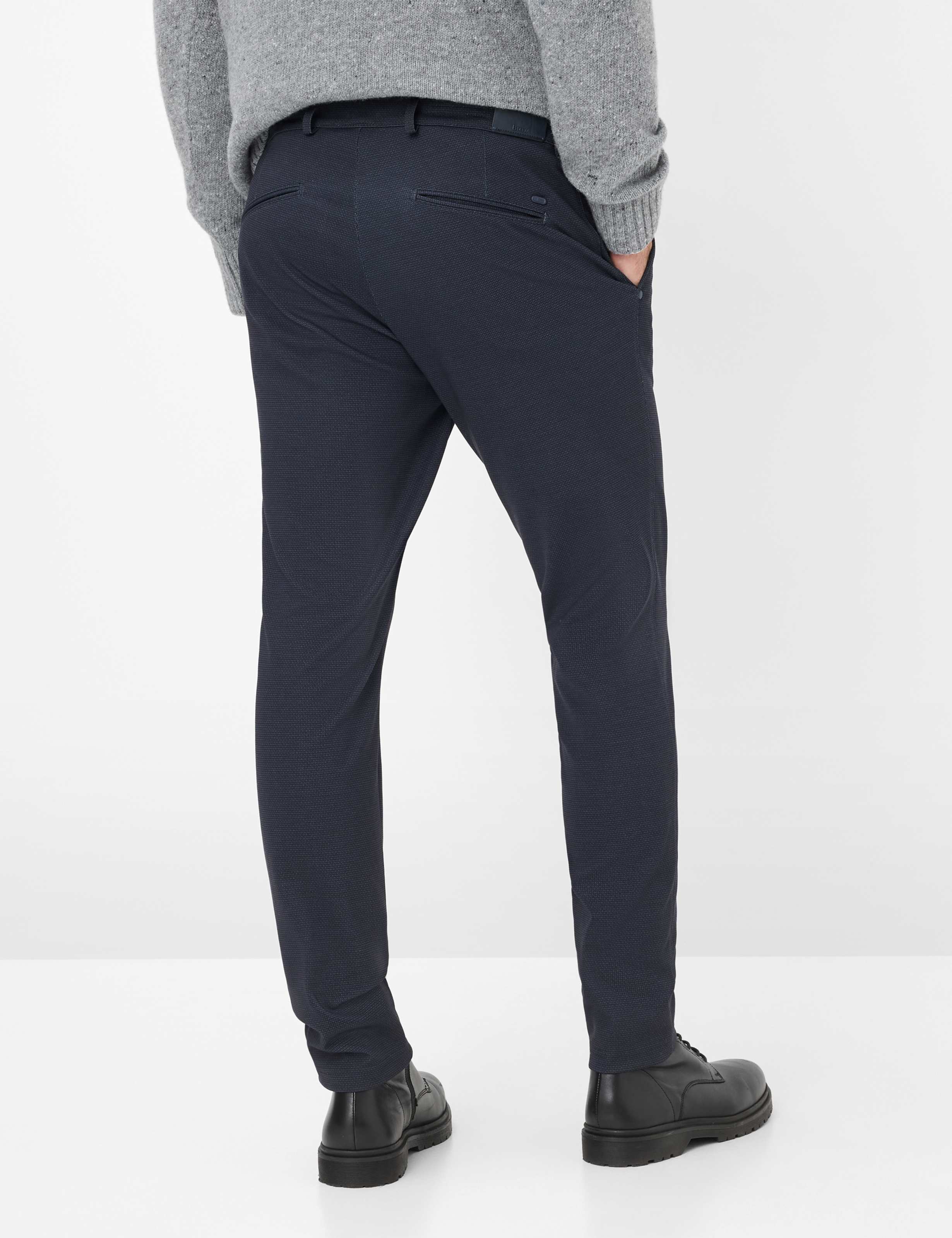 Thumbnail - Brax Herren Chino Style SILVIO NAVY, dunkelblau, Gr. 33/34