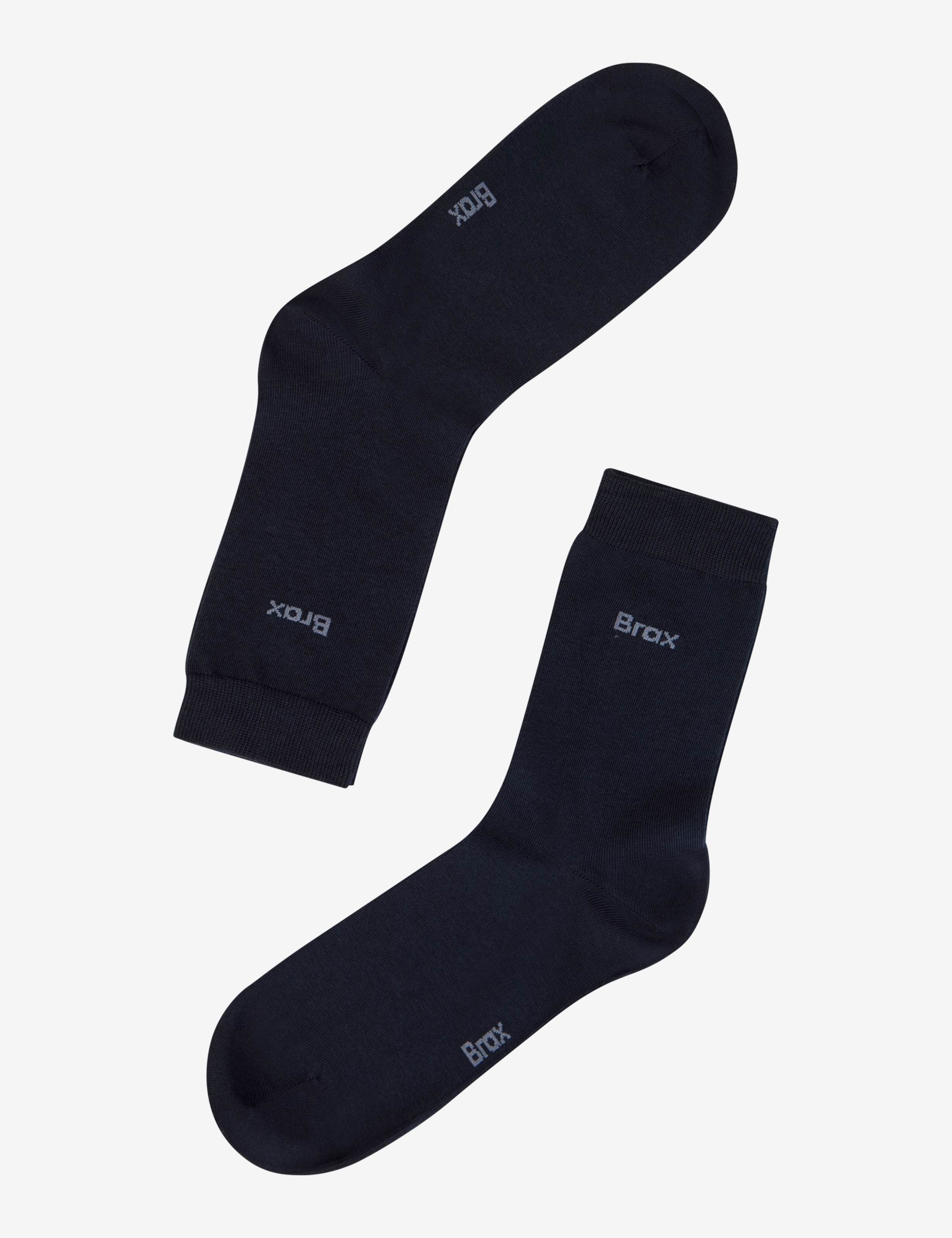 Women Style 2-PACK WOMEN'S SOCKS Dark Blue  Stand-alone rear view