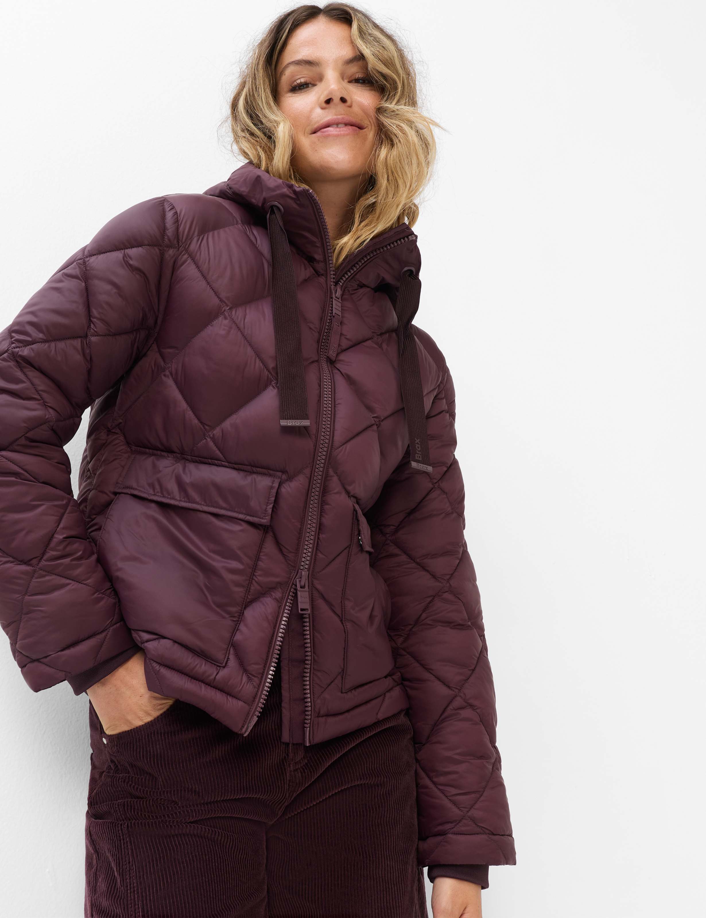 Damen Style TARA Dunkles Lila  Detail 1