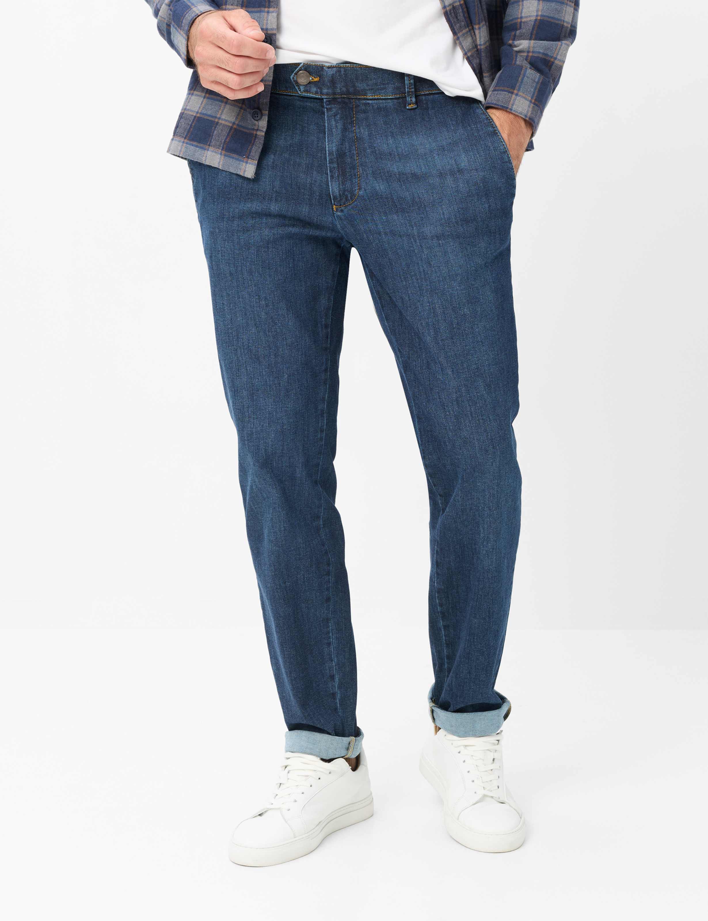 Tinten blauw, Heren, Style JOHN, MODEL_FRONT_ISHOP