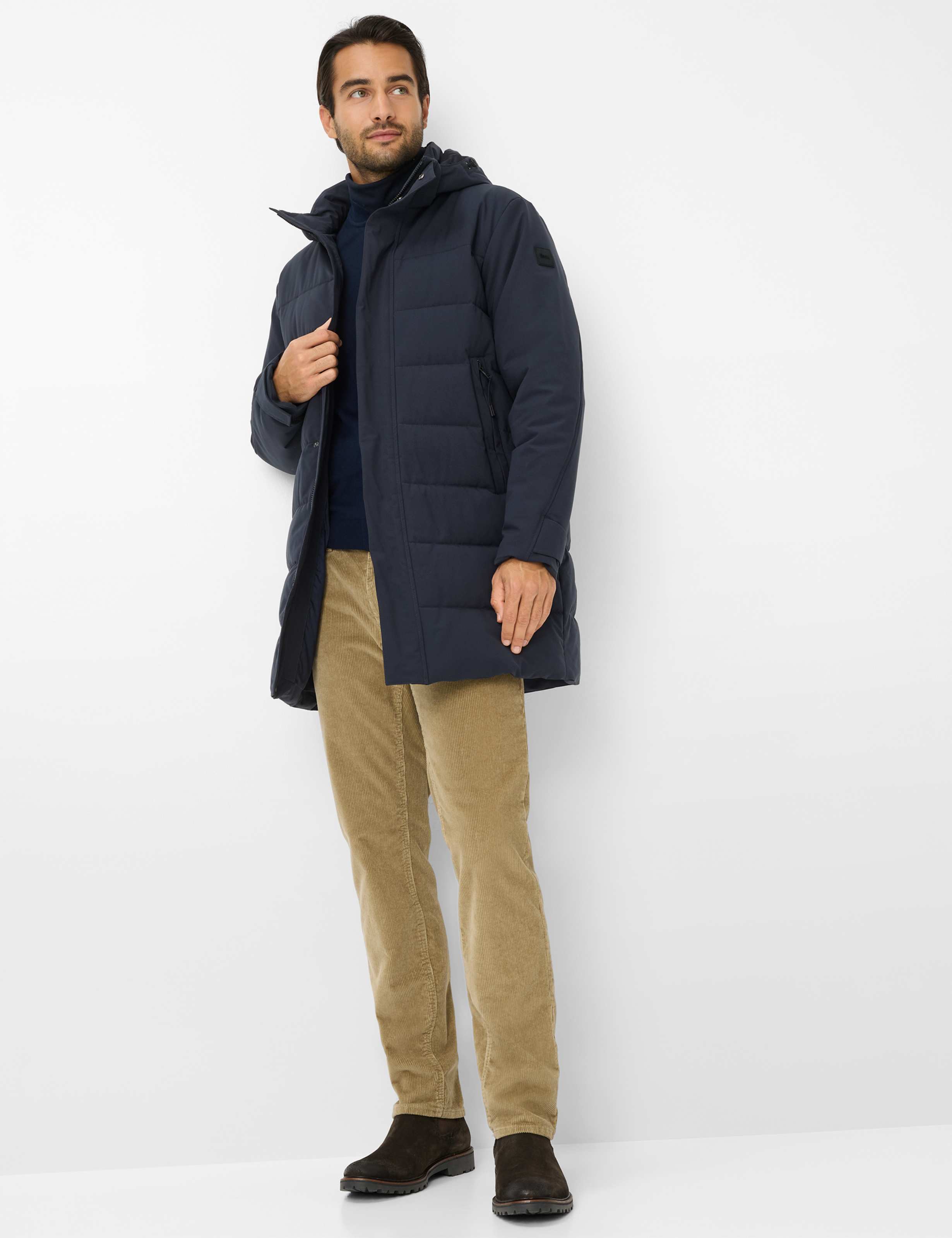 Herren Style VITO Dunkelblau  Model Outfit