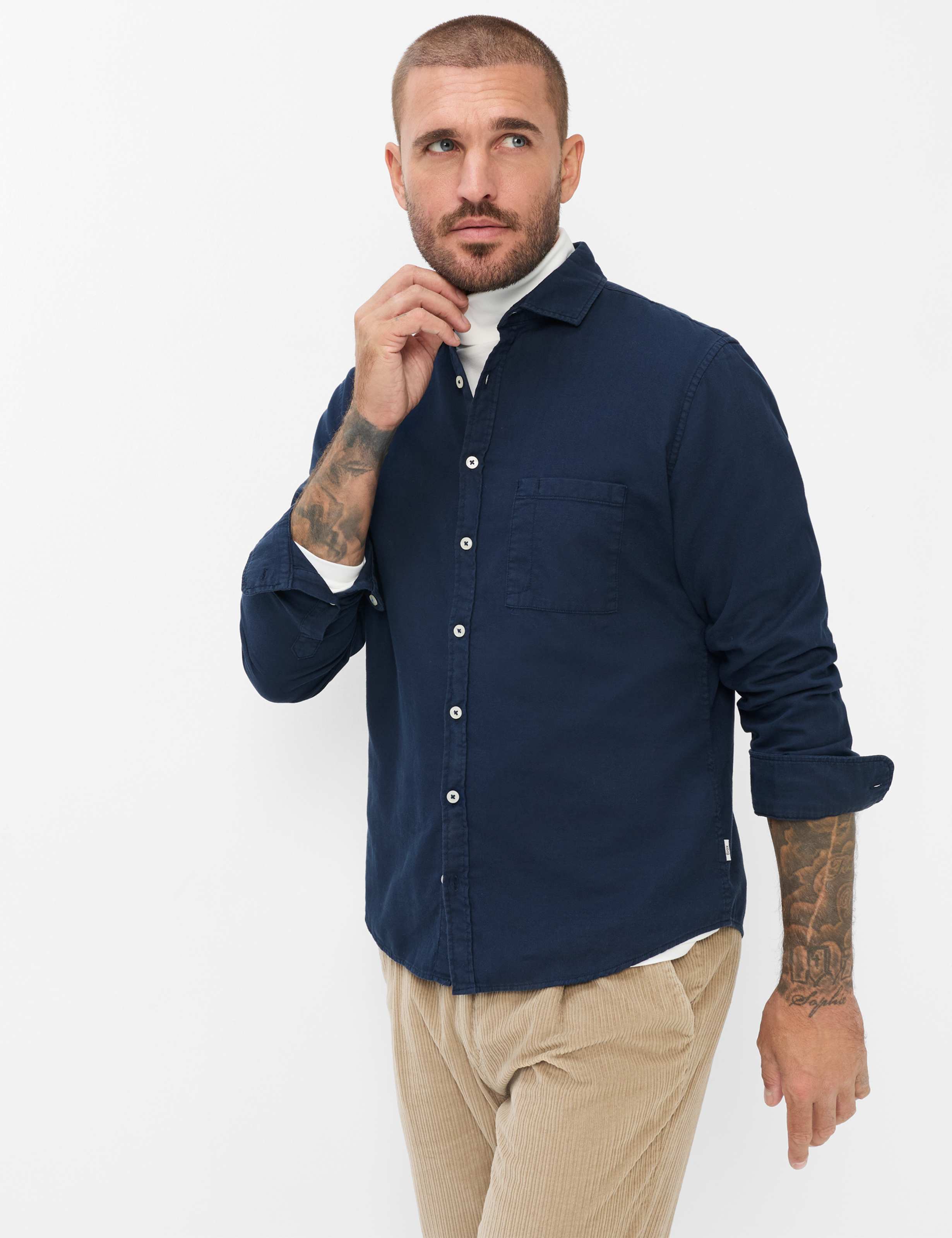 Blautöne, Herren, Style HAROLD, MODEL_FRONT_ISHOP