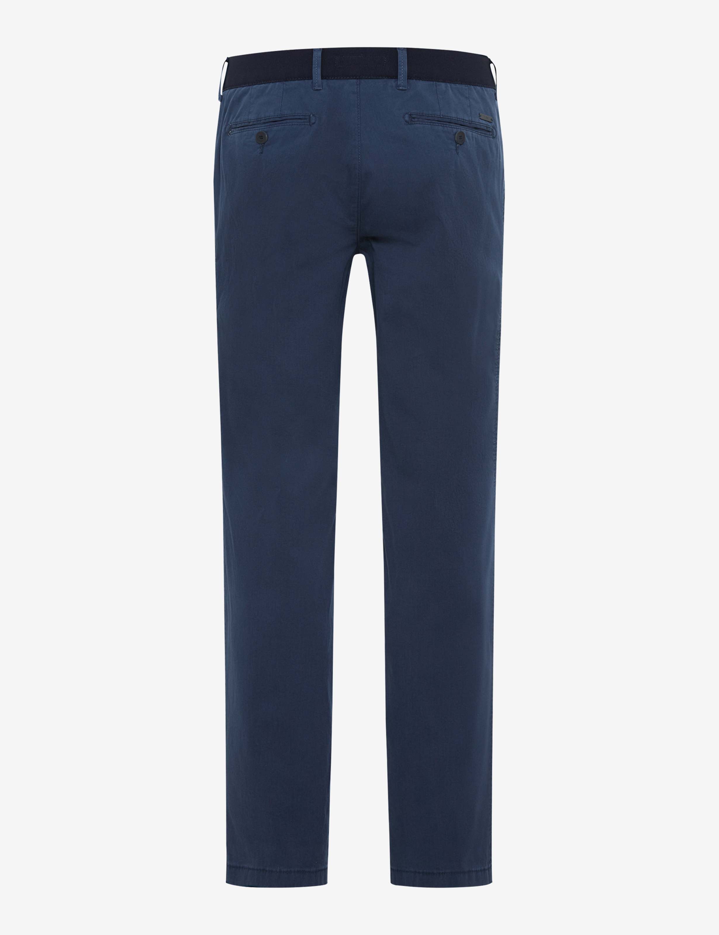 Herre Style TORGE Blå Regular Fit Udskæring bagpå