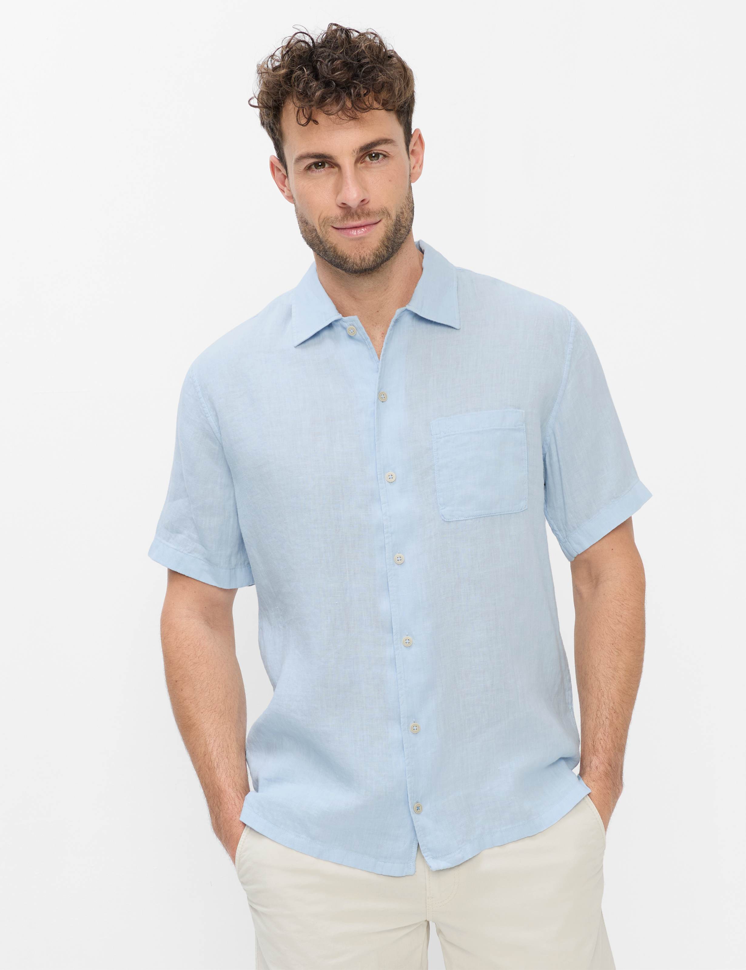 Tinten blauw, Heren, Style LUKE, MODEL_FRONT_ISHOP