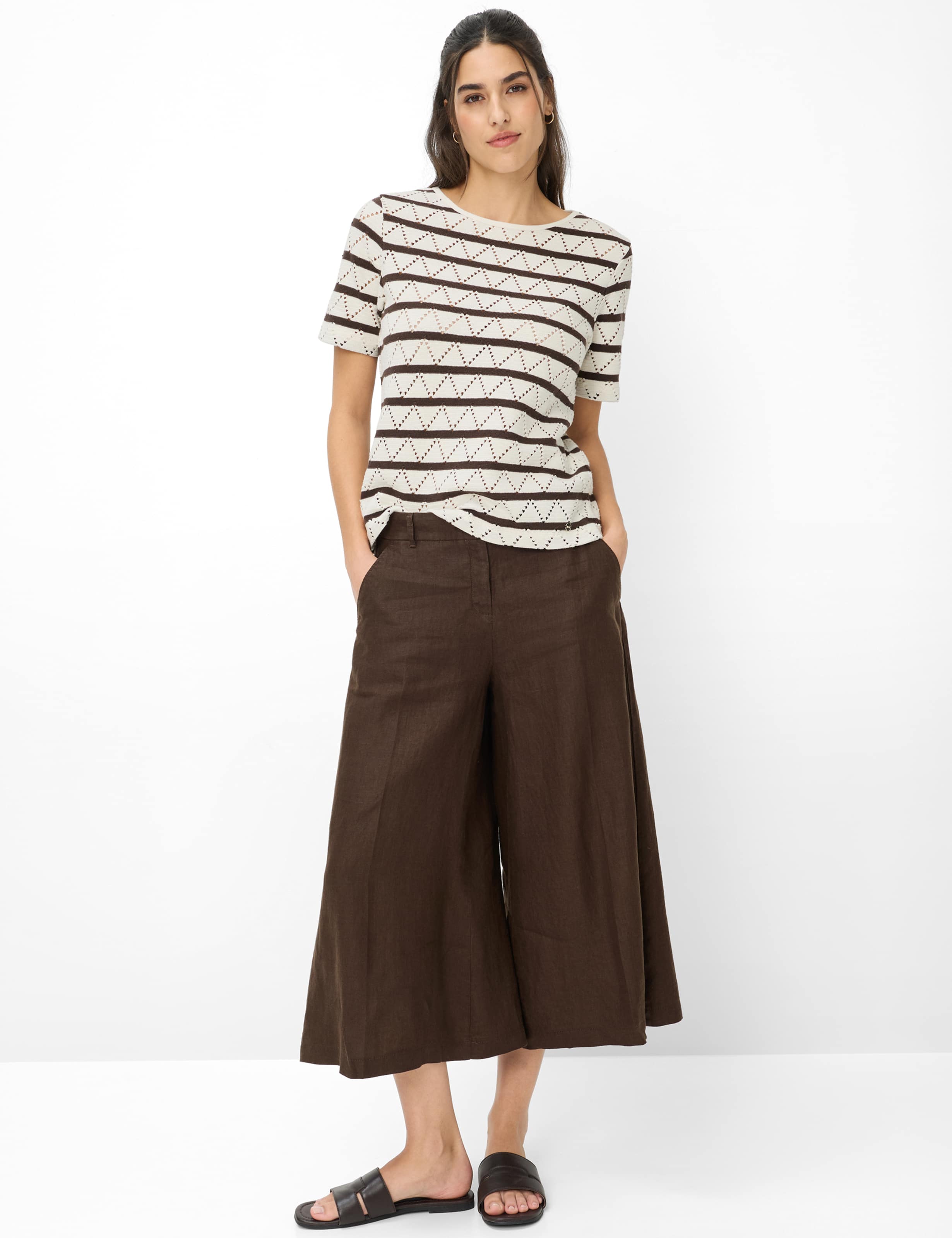 Damen Style CIRA S Cremeweiß  Model Outfit