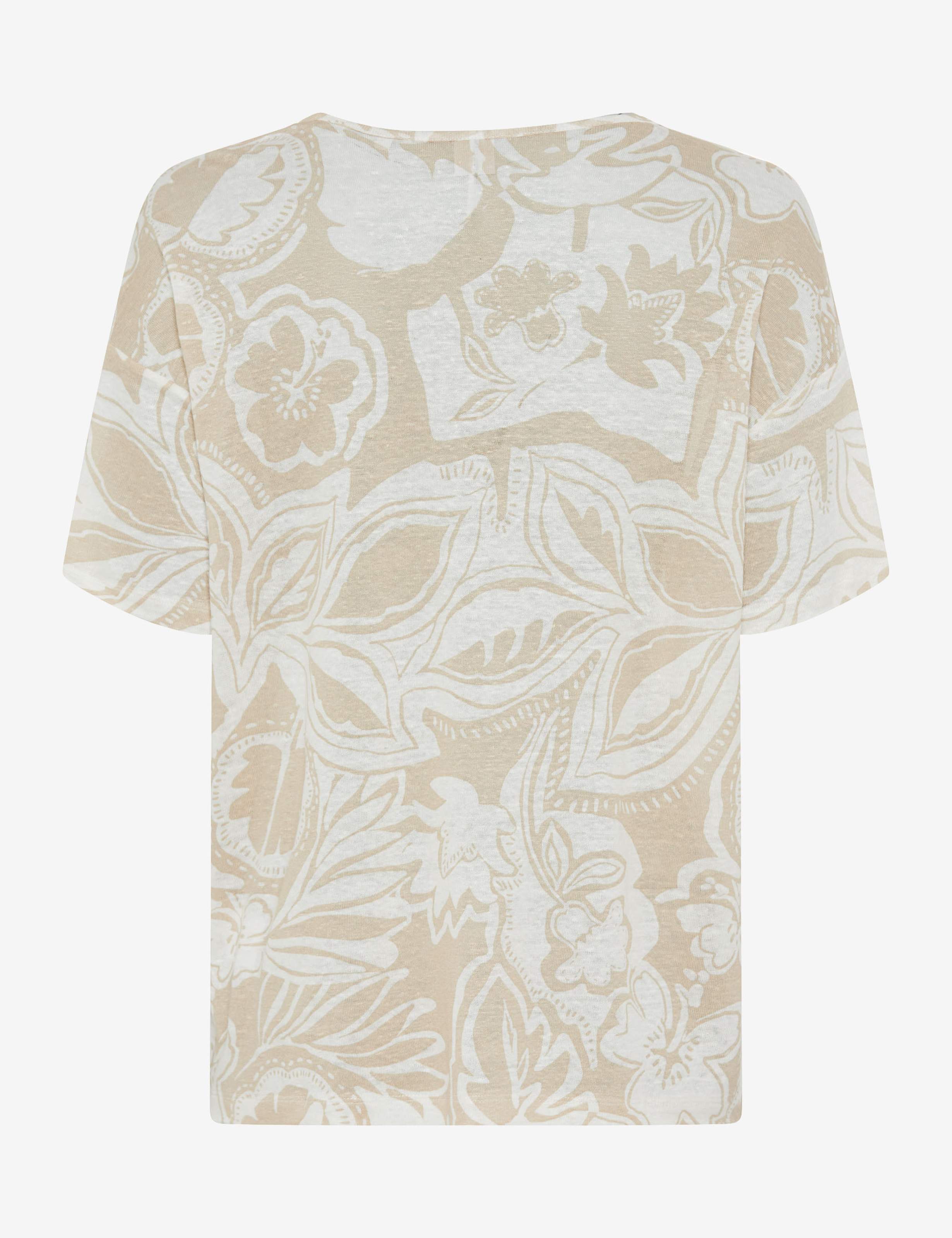 Women Style CANDICE Cream White  Stand-alone rear view