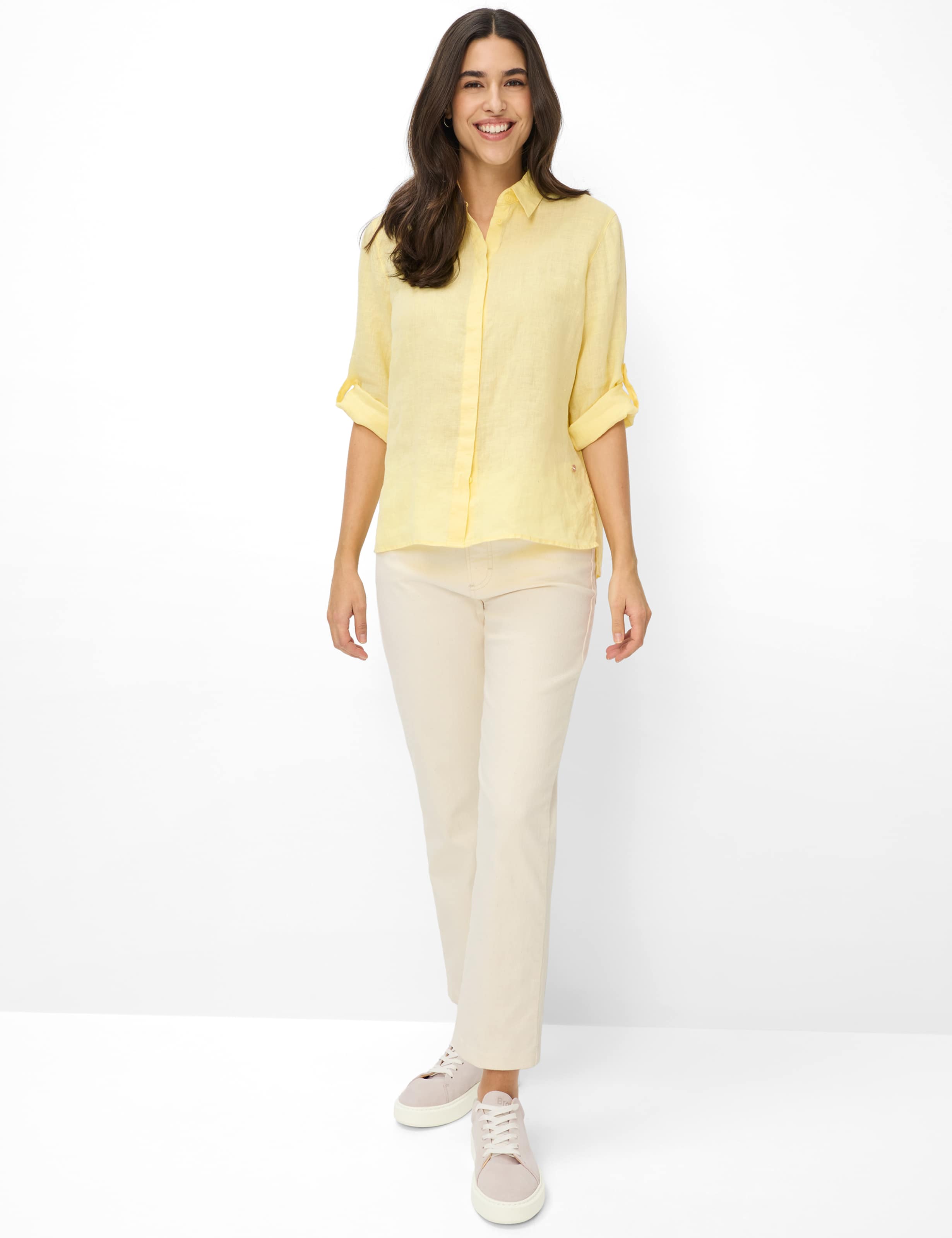 Femme Style VICKI Jaune Clair  Tenue du mannequin