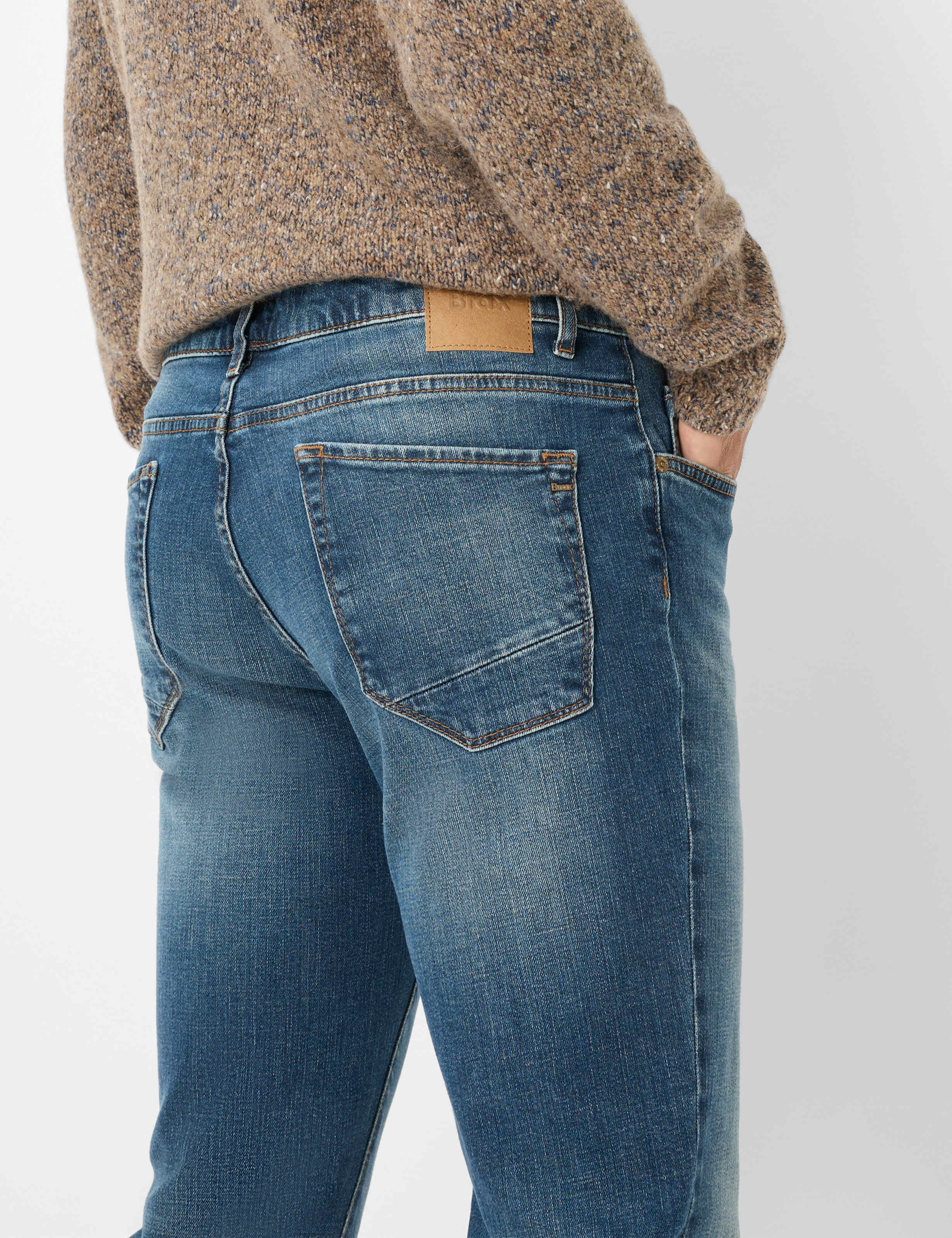 Homme Style CHUCK Denim Bleu Modern Fit Détail 2