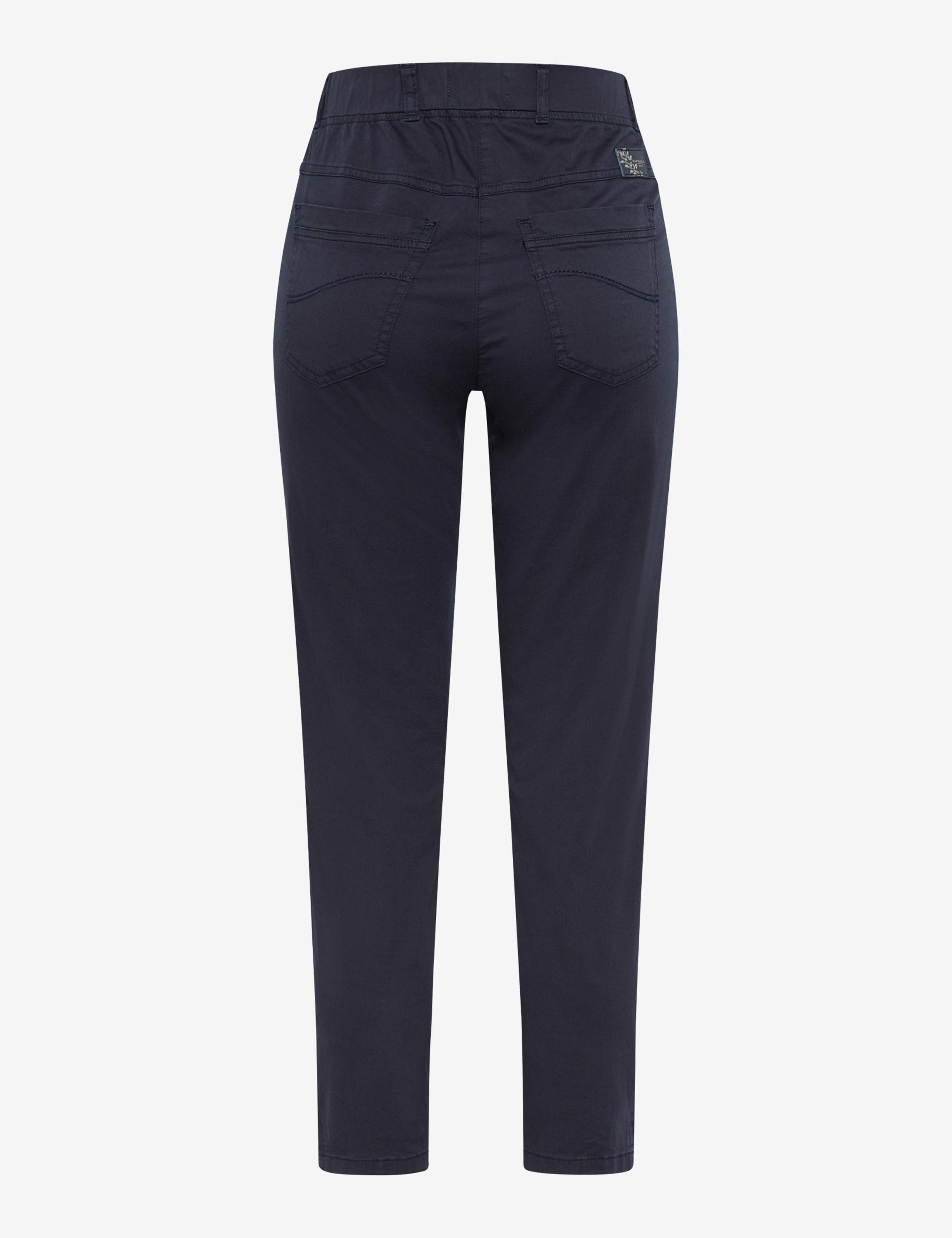 Femme Style LAVINA ZIP 6/8 Bleu Foncé Super Slim Fit Détourage arrière