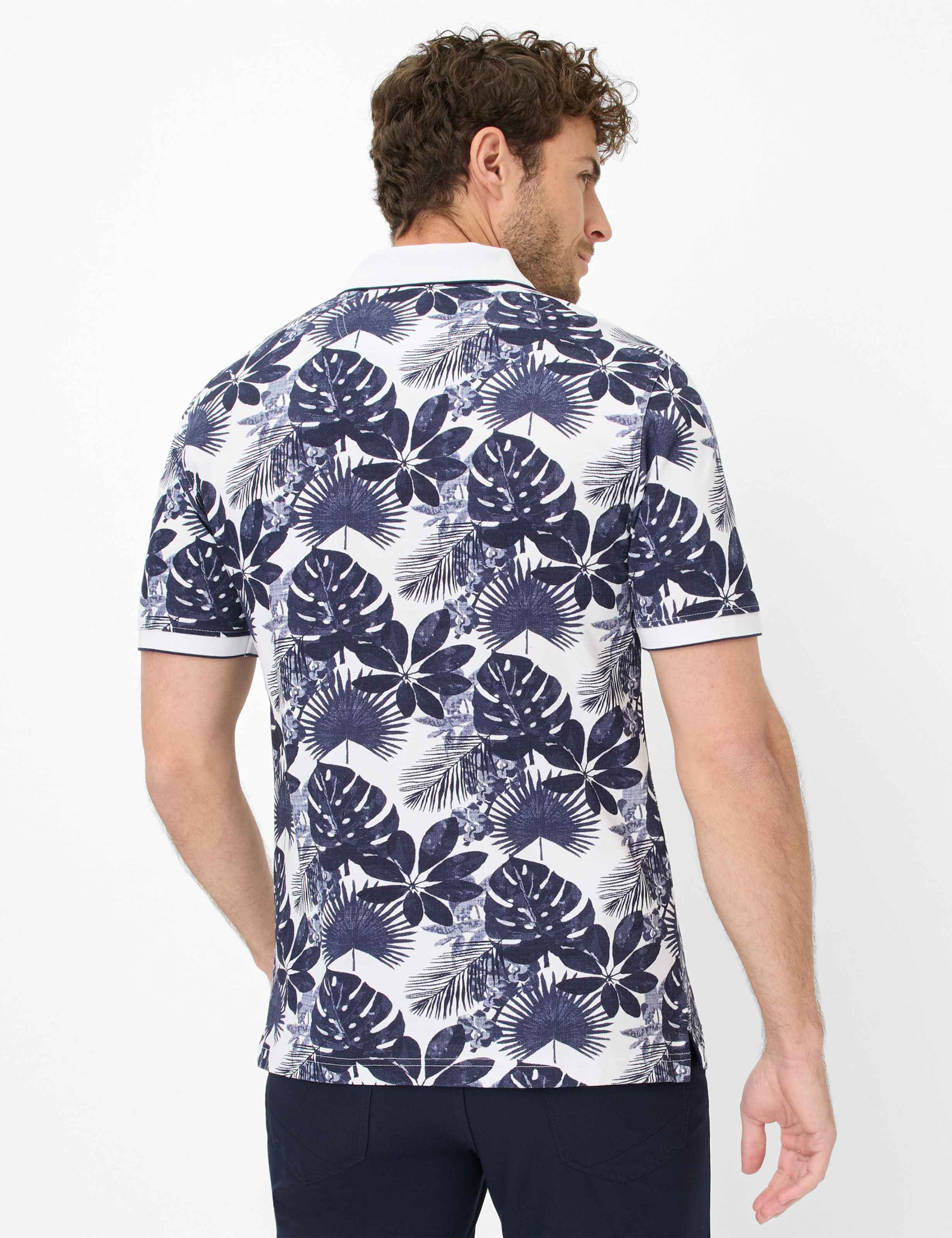 Herren Style PETE Dunkelblau  Model Rueck