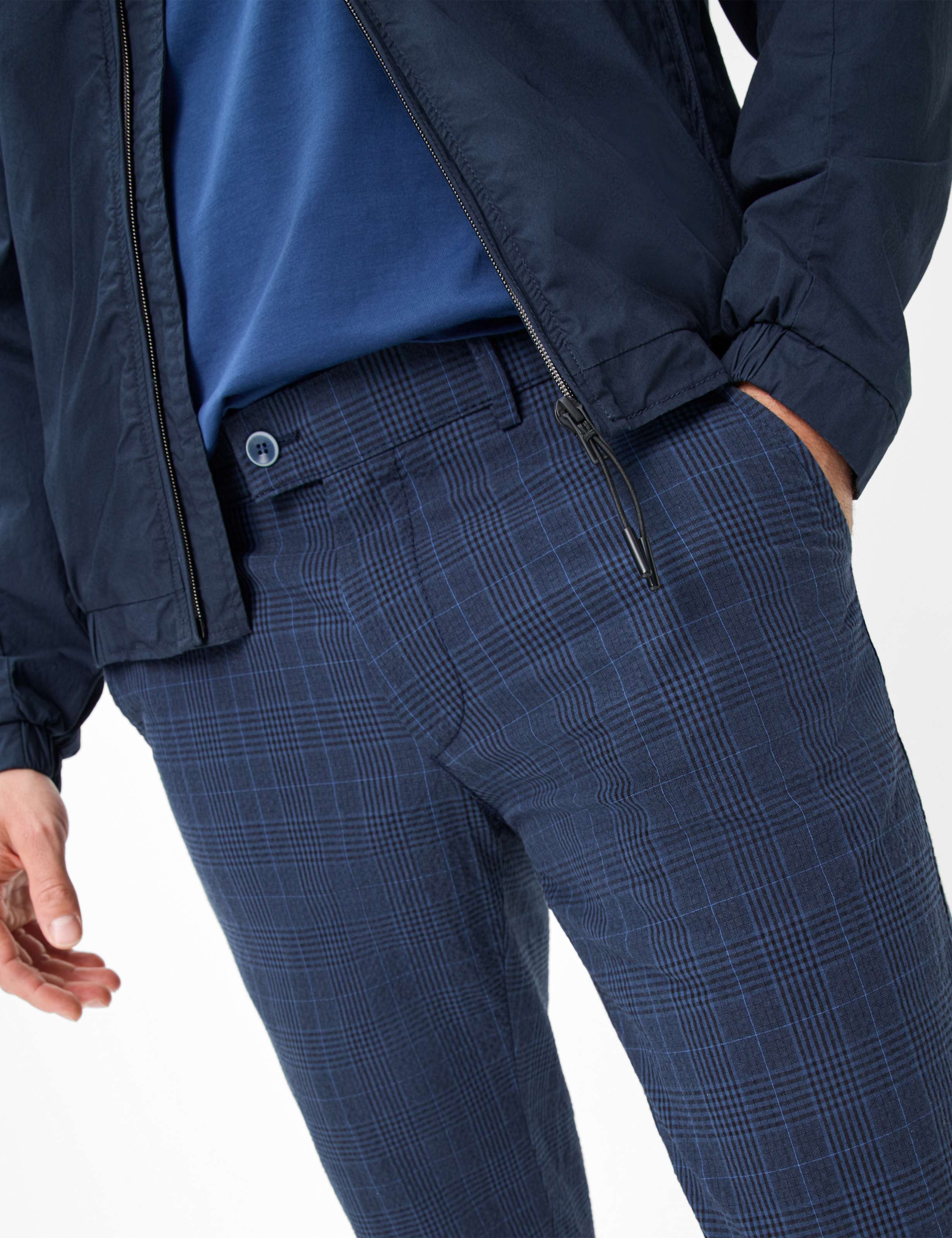 Herren Style THILO Blau Regular Fit Detail 2