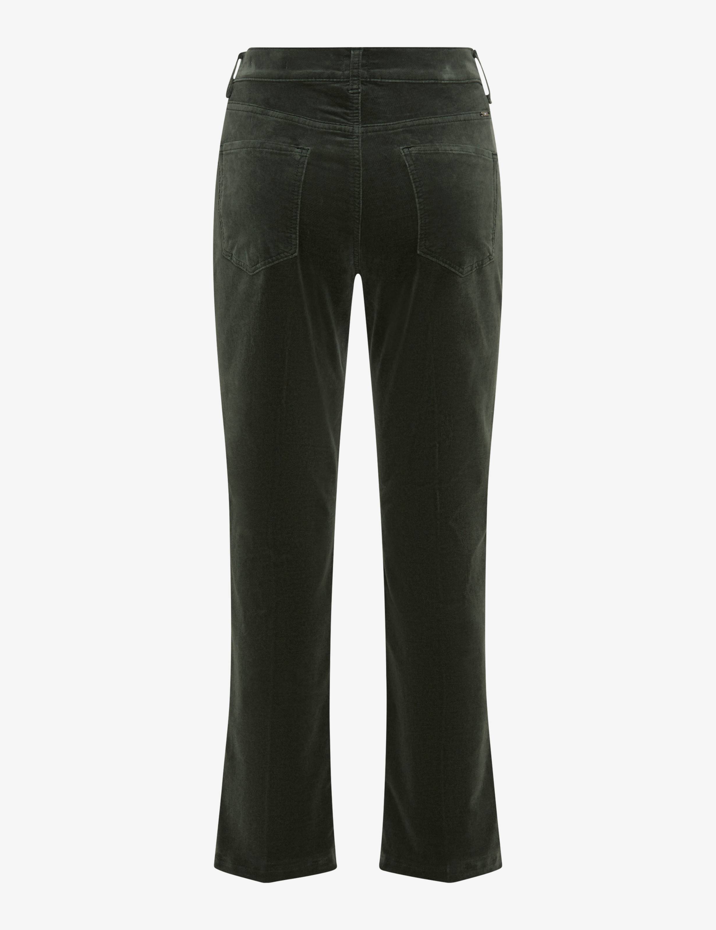 Damen Style MAY S Dunkelgrün Cigarette Fit Freisteller Rueck