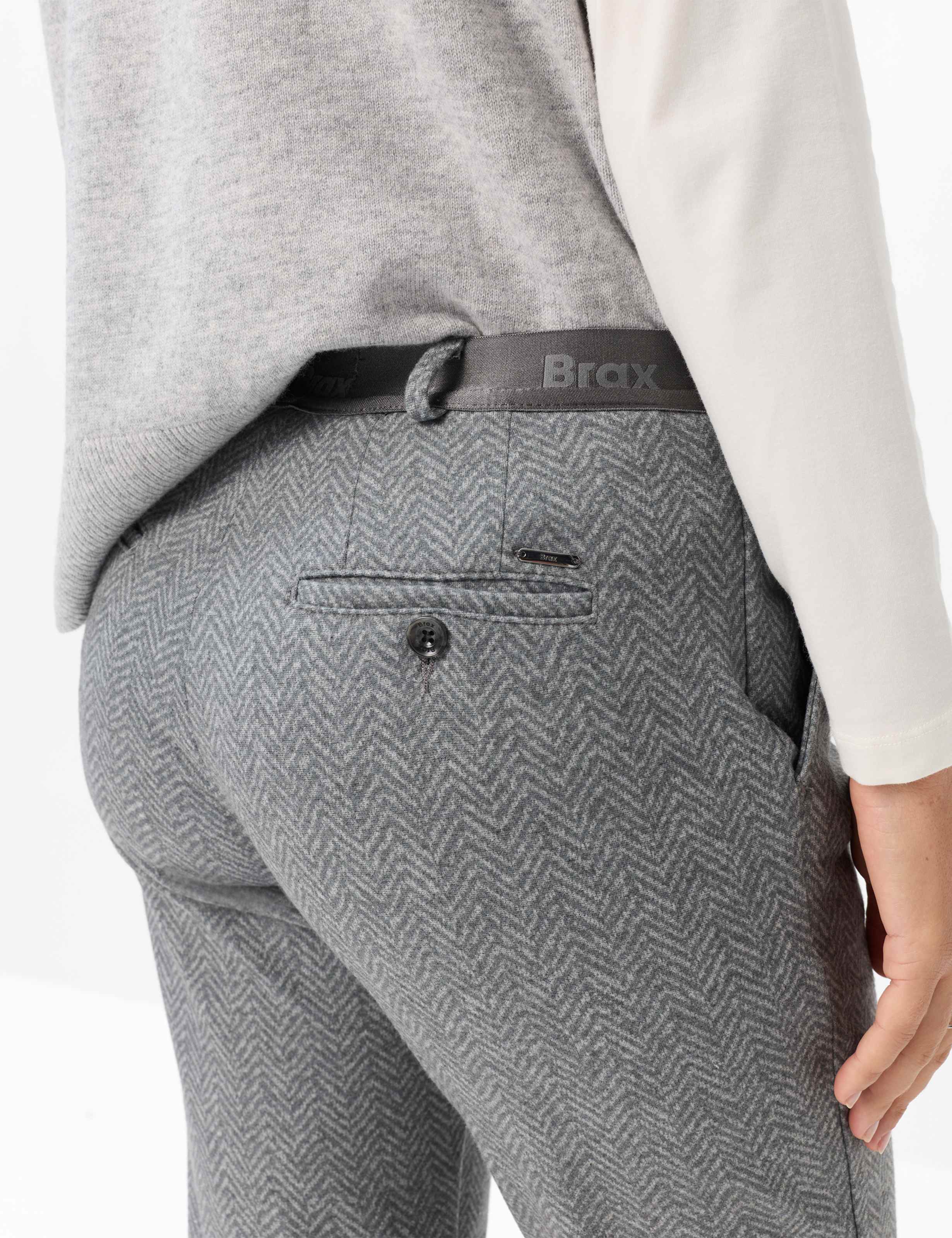 Women Style MARON S Dark Gray Regular Fit Detail 2