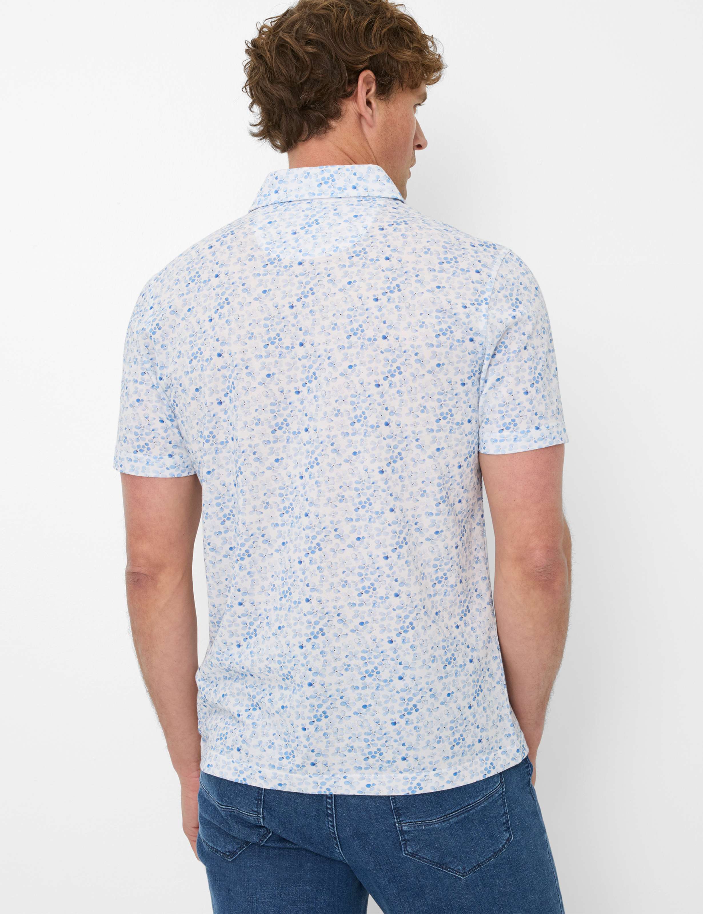 Men Style PICO Light Blue  Model back