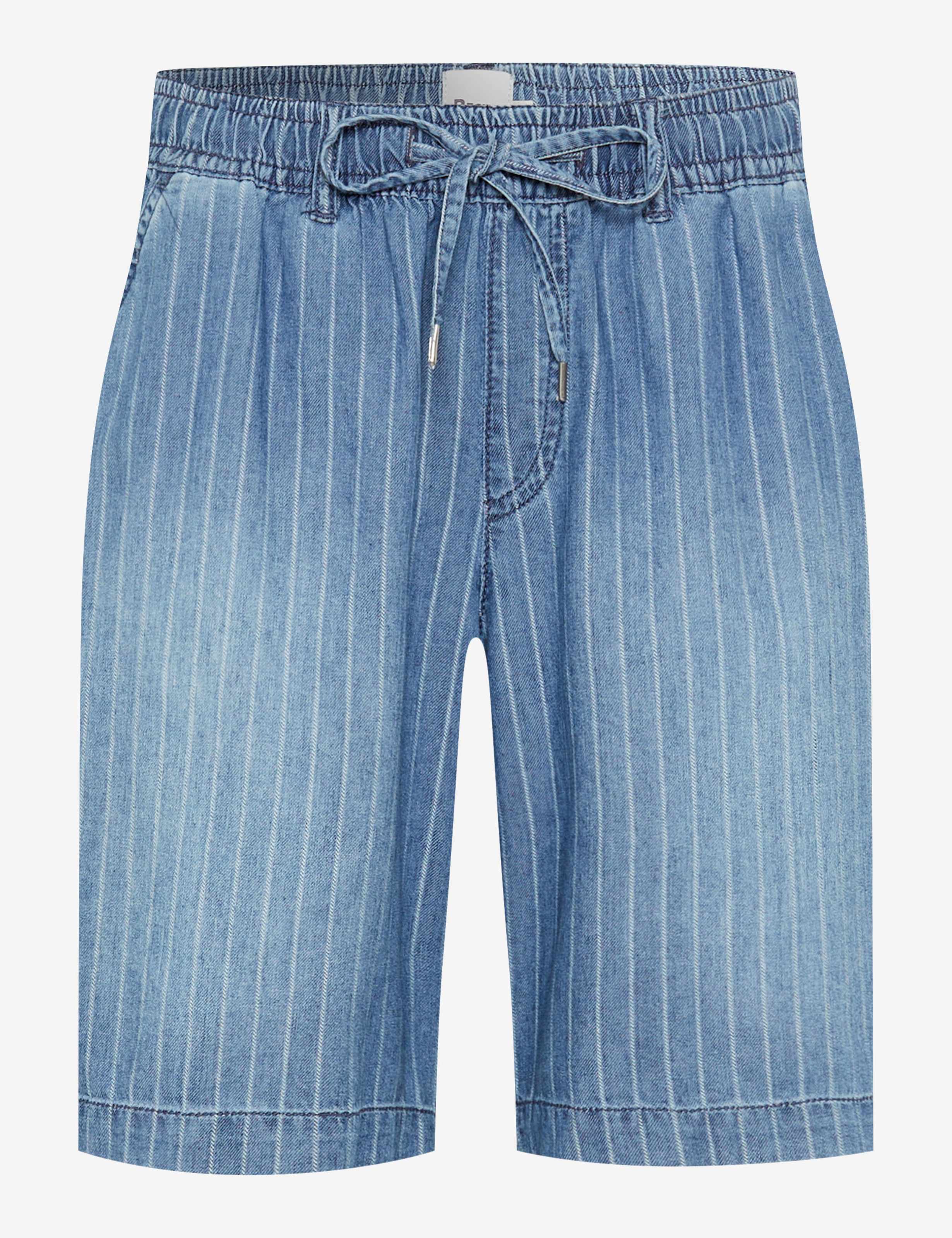 Women Style MAINE B Denim Blue Wide Leg Stand-alone front view