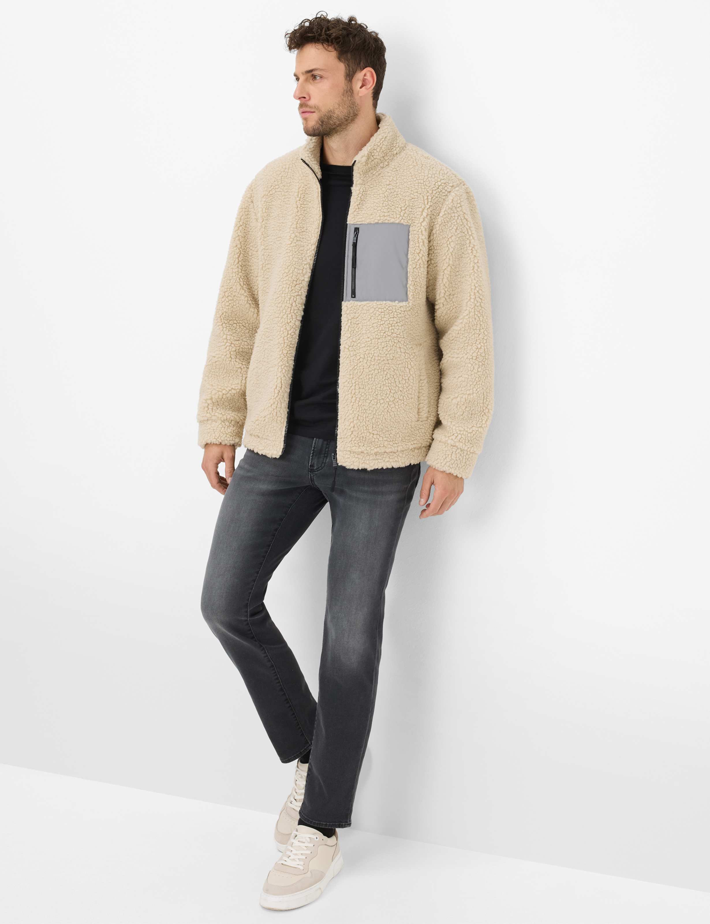 Herre Style SCOTT Lysbeige  Model Outfit