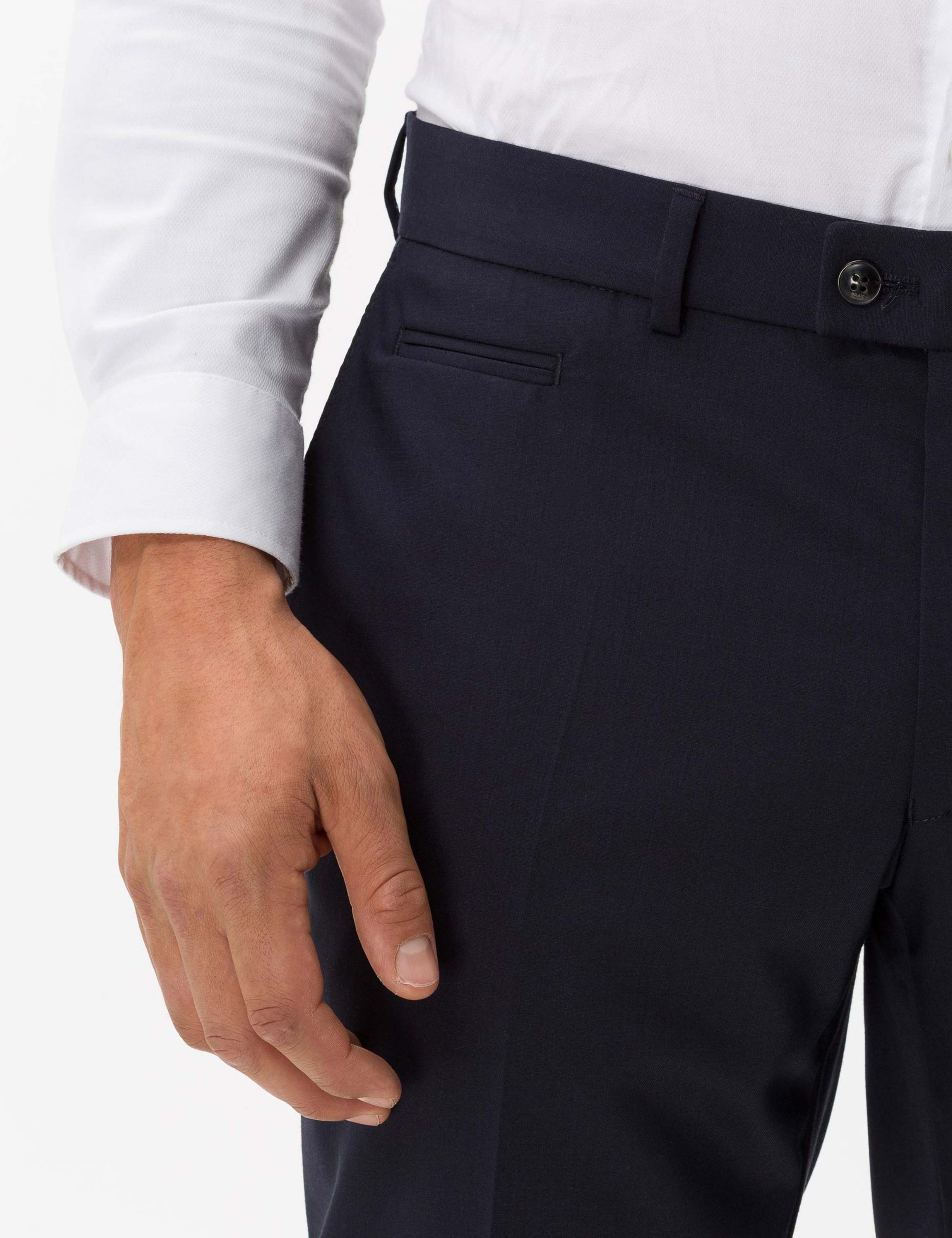 Herren Style ENRICO Dunkelblau Regular Fit Detail 2