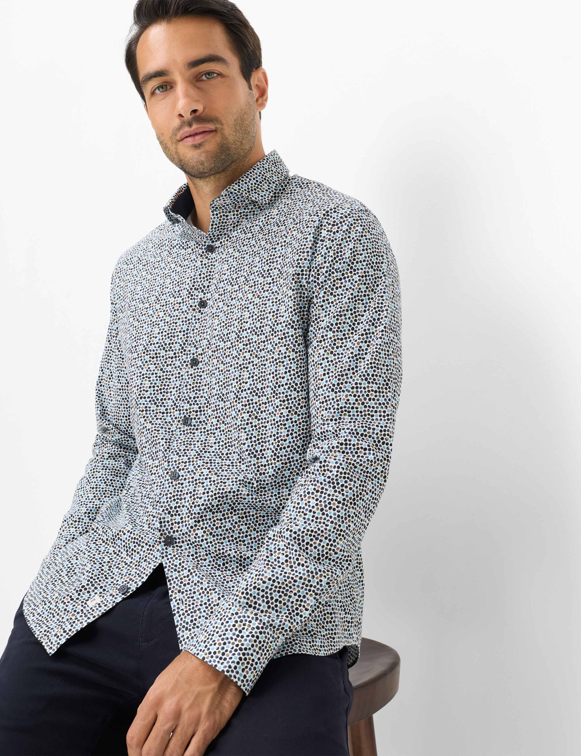 Homme Style HAROLD Vert - Olive  Détail 1