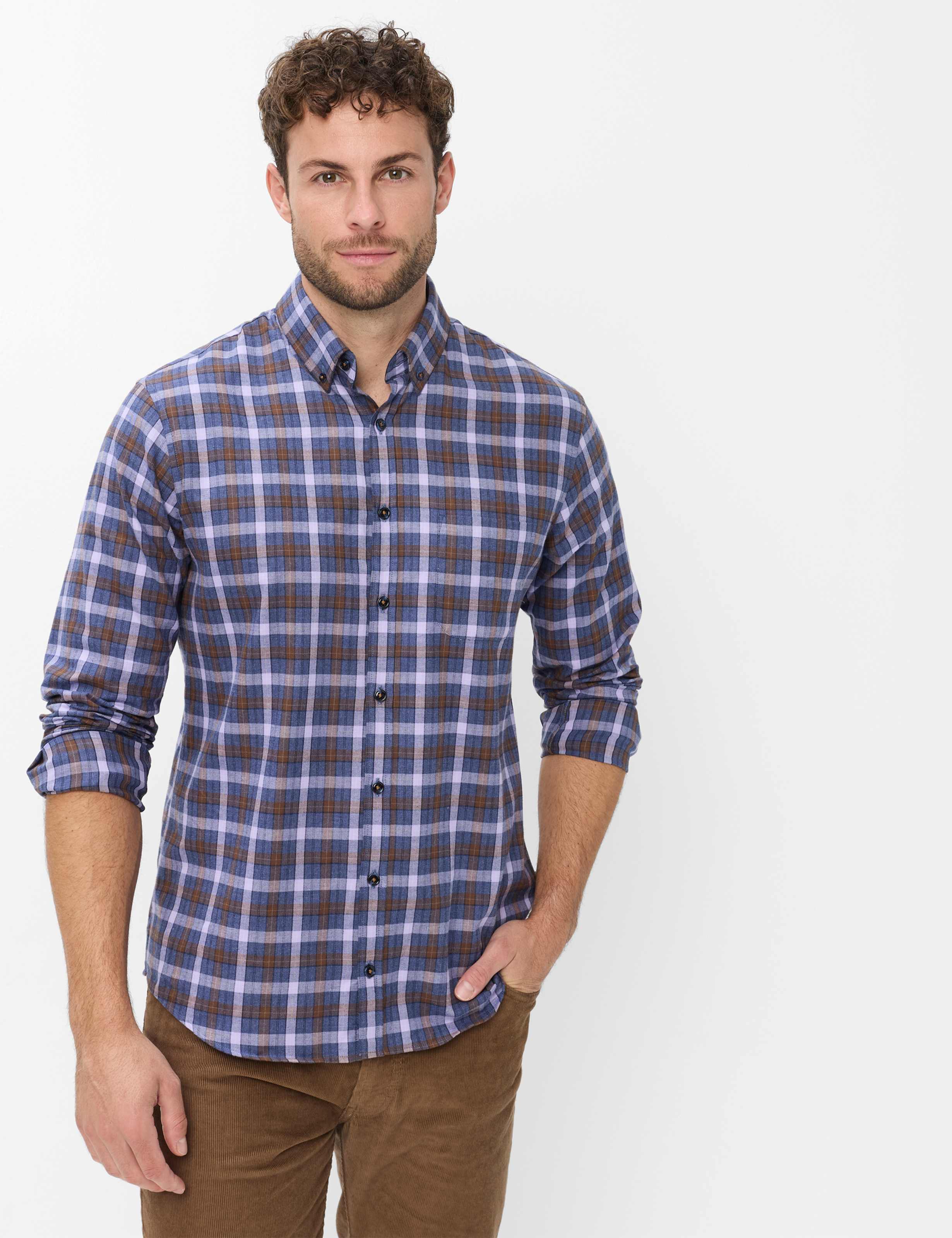 Paarse tinten, Heren, Style DANIEL, MODEL_FRONT_ISHOP