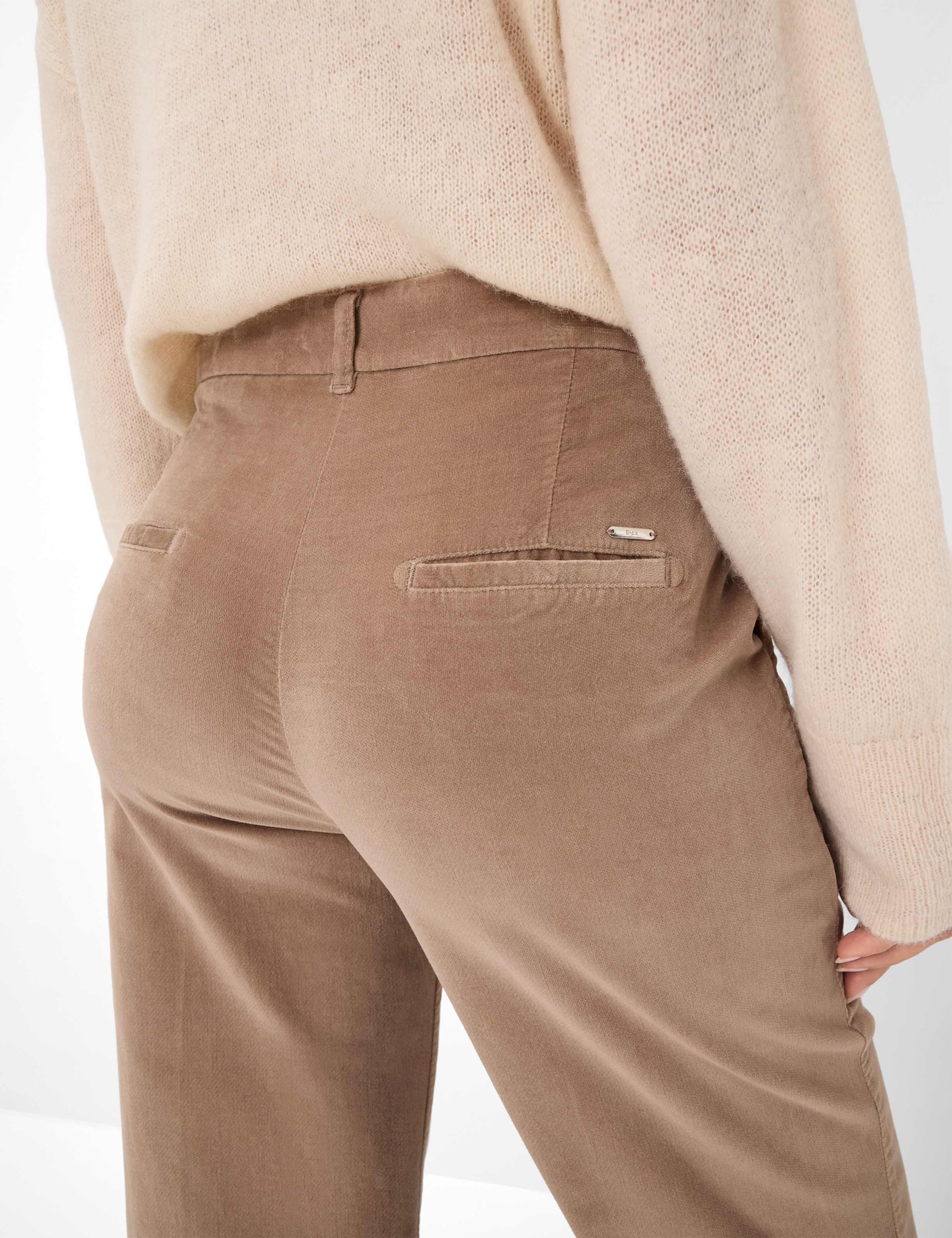 Damen Style MAINE Hellbraun Wide Leg Detail 2
