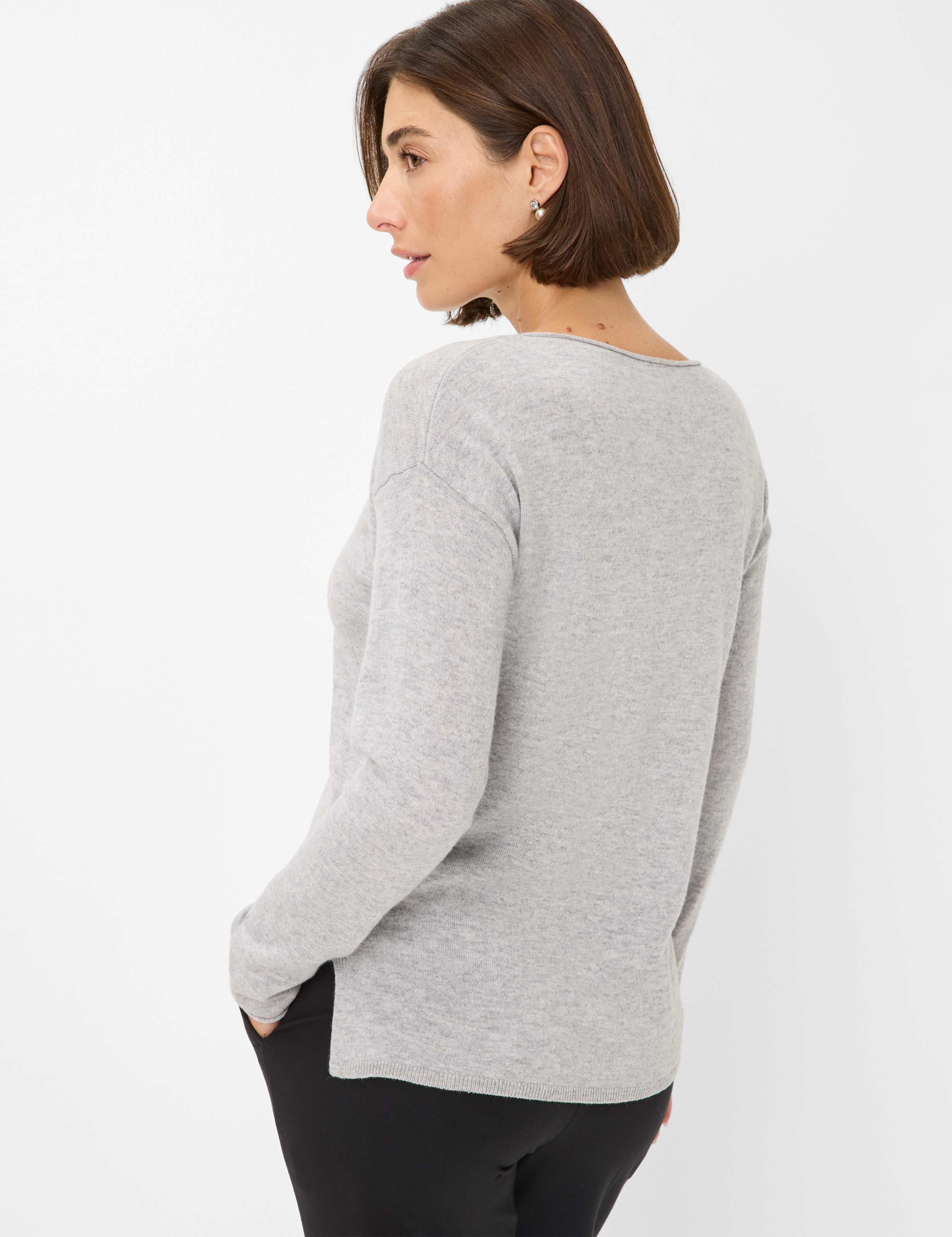 Damen Style LIZ Hellgrau  Model Rueck