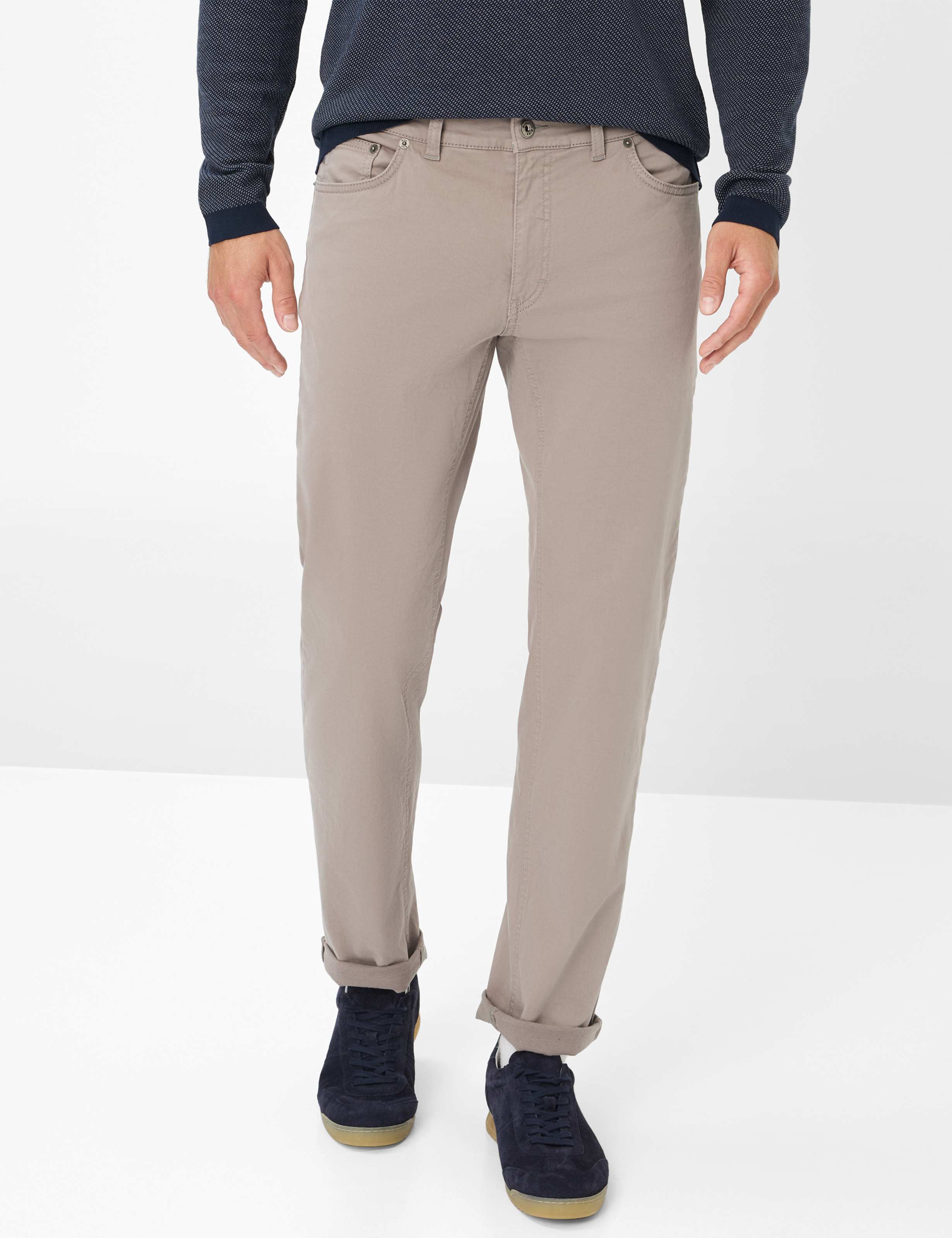 Thumbnail - Brax Herren Five-Pocket-Hose Style COOPER STONE, hellgrau, Gr. 35/30