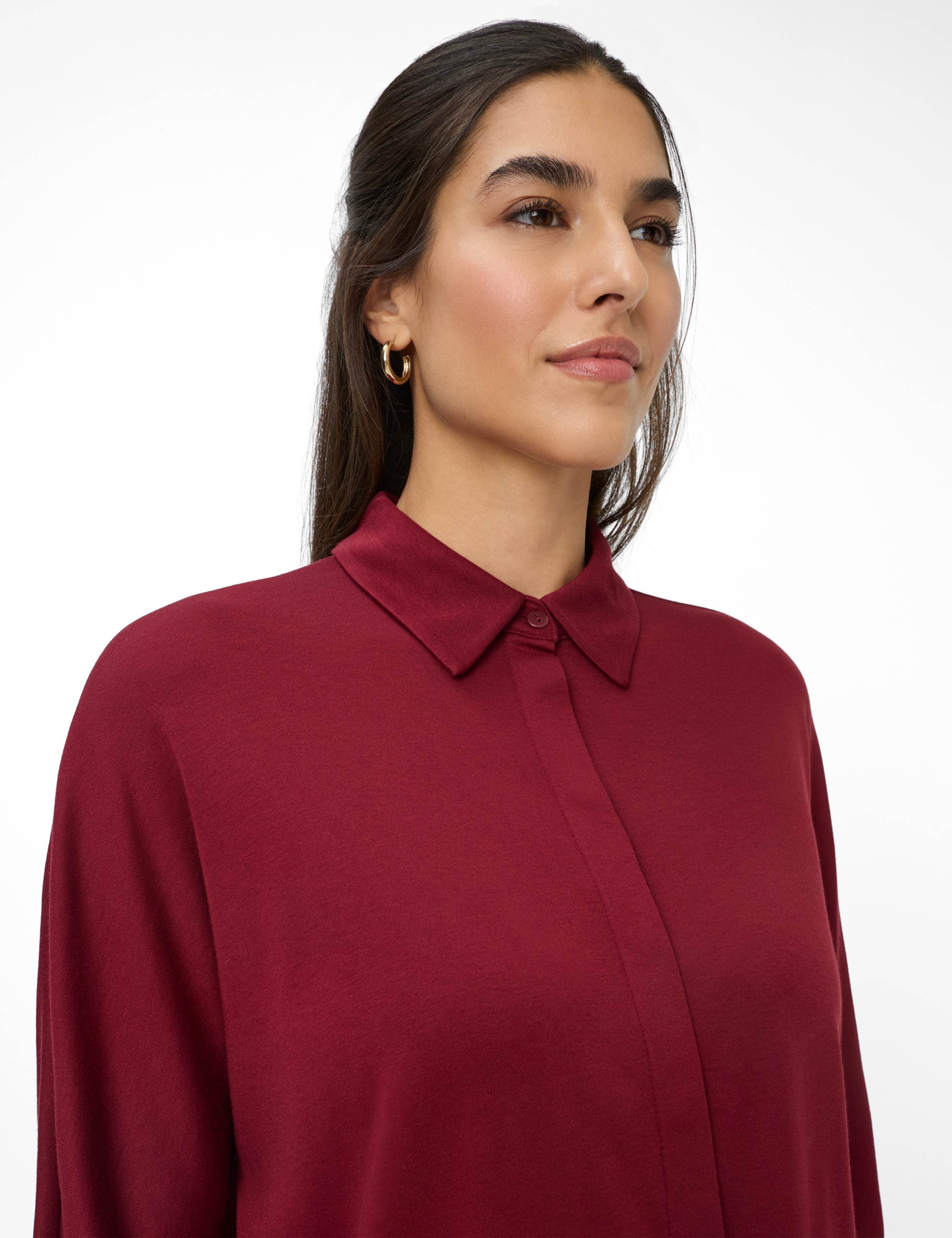 Damen Style CELIA M Dunkelrot  Detail 2