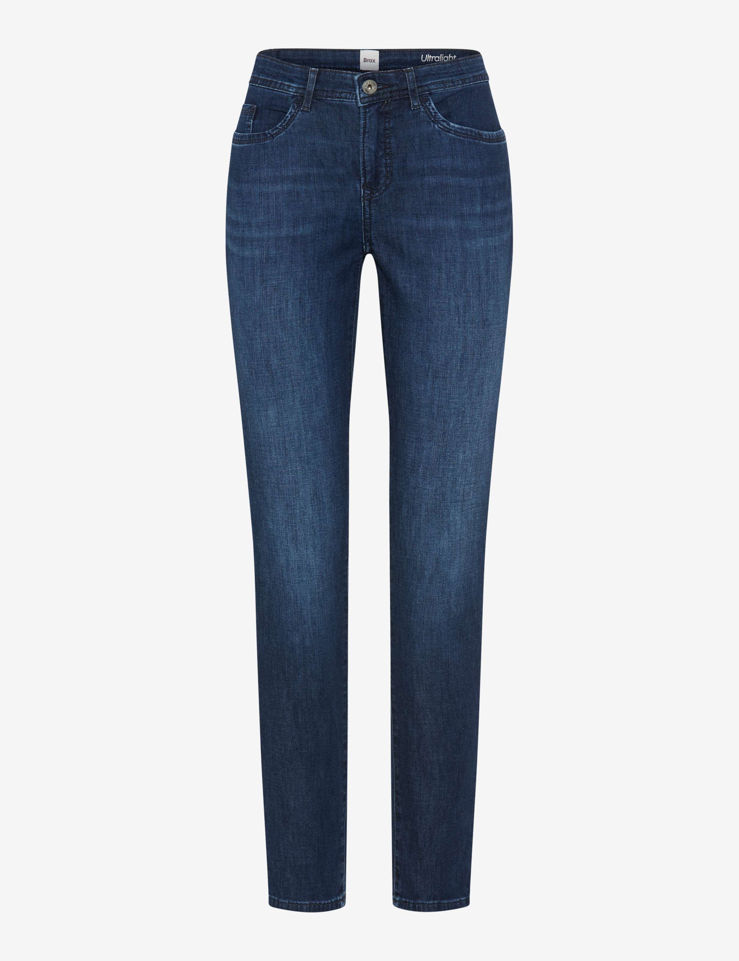 Women Style MARY S Denim Dark Blue Regular Fit Stand-alone front view