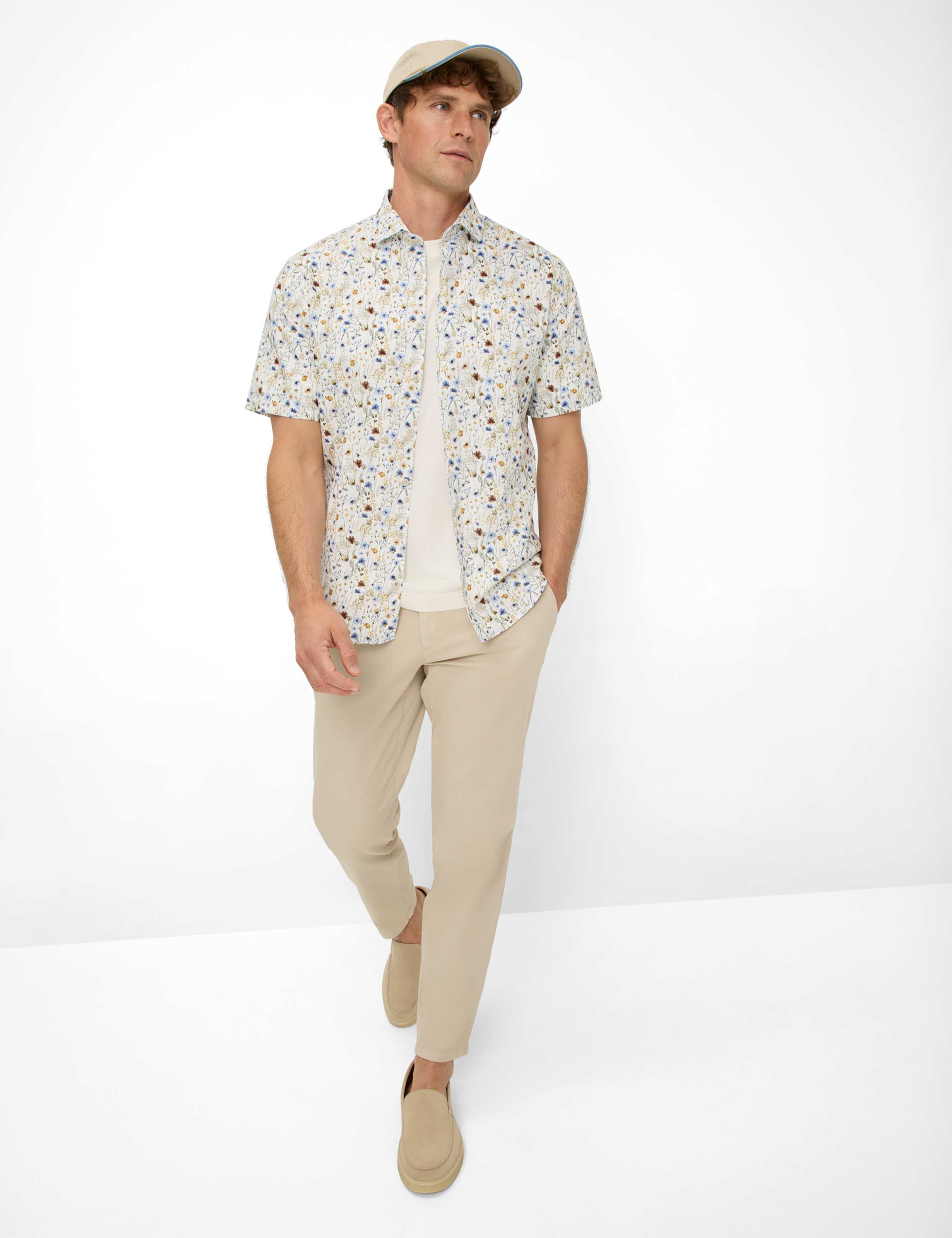 Herren Style HARDY Weiß  Model Outfit