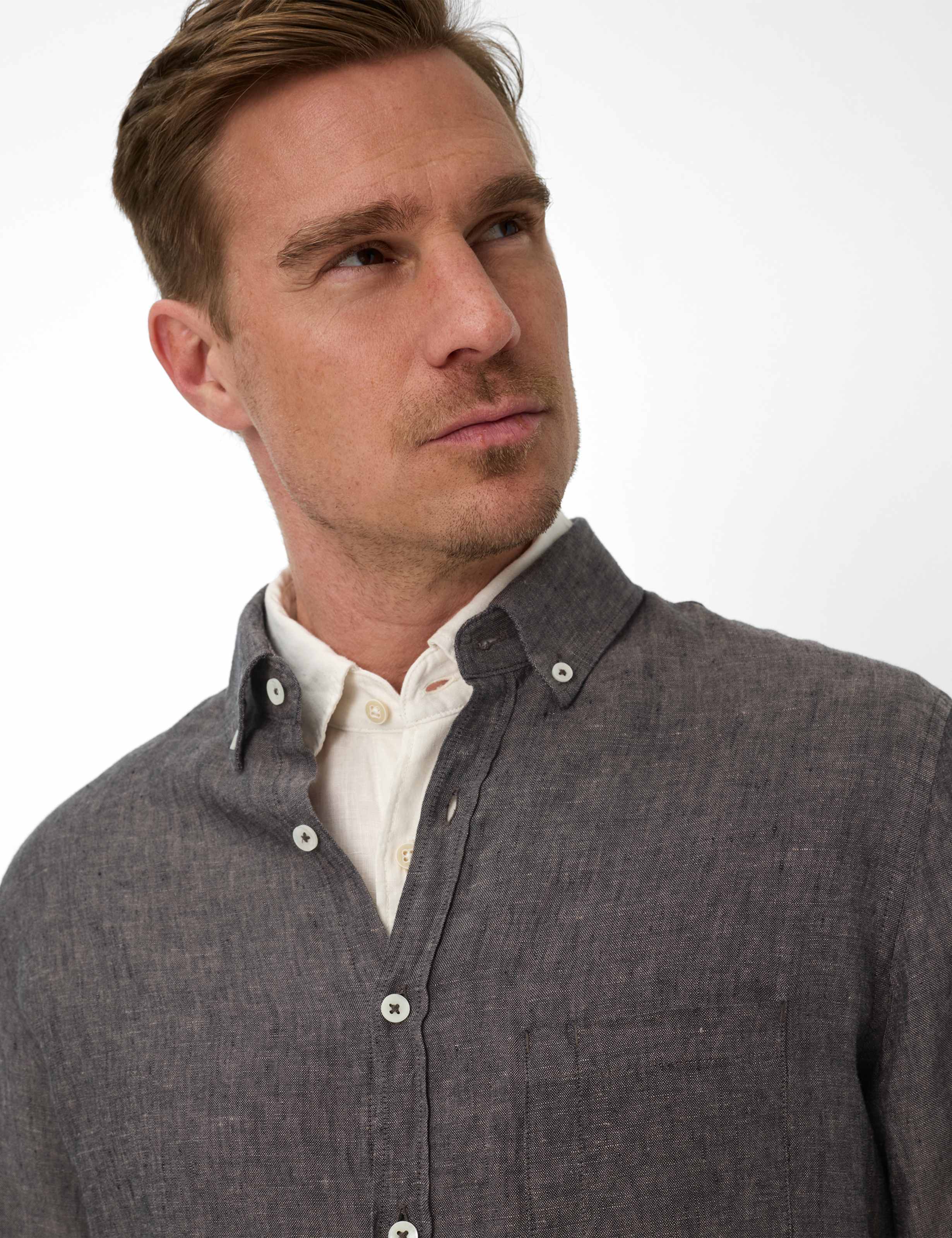 Homme Style DANIEL Marron Foncé  Détail 2