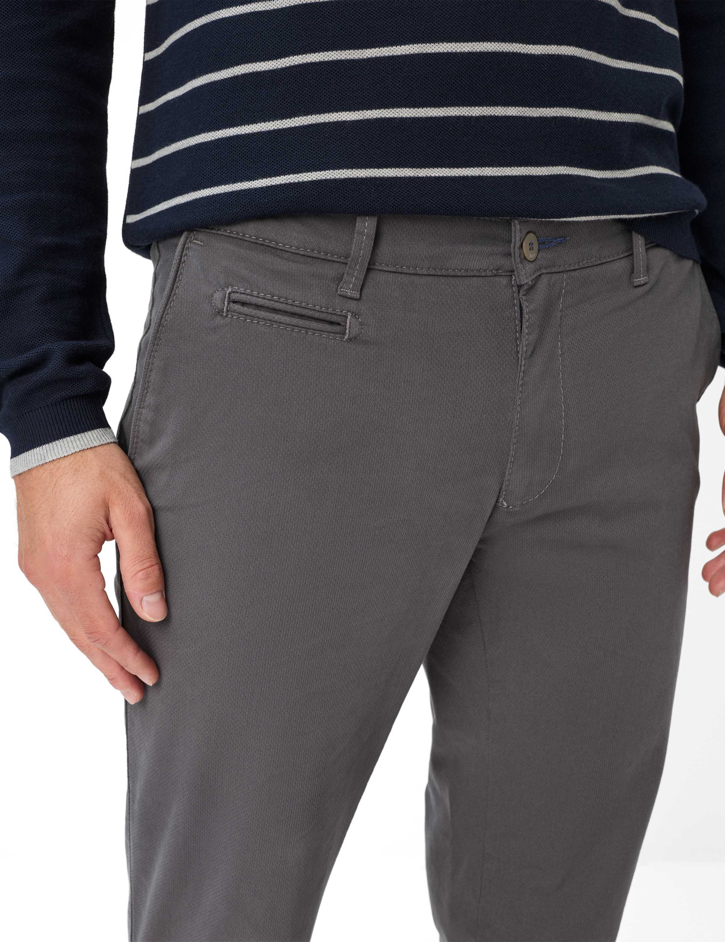 Herren Style FABIO IN Dunkelgrau Modern Fit Detail 2