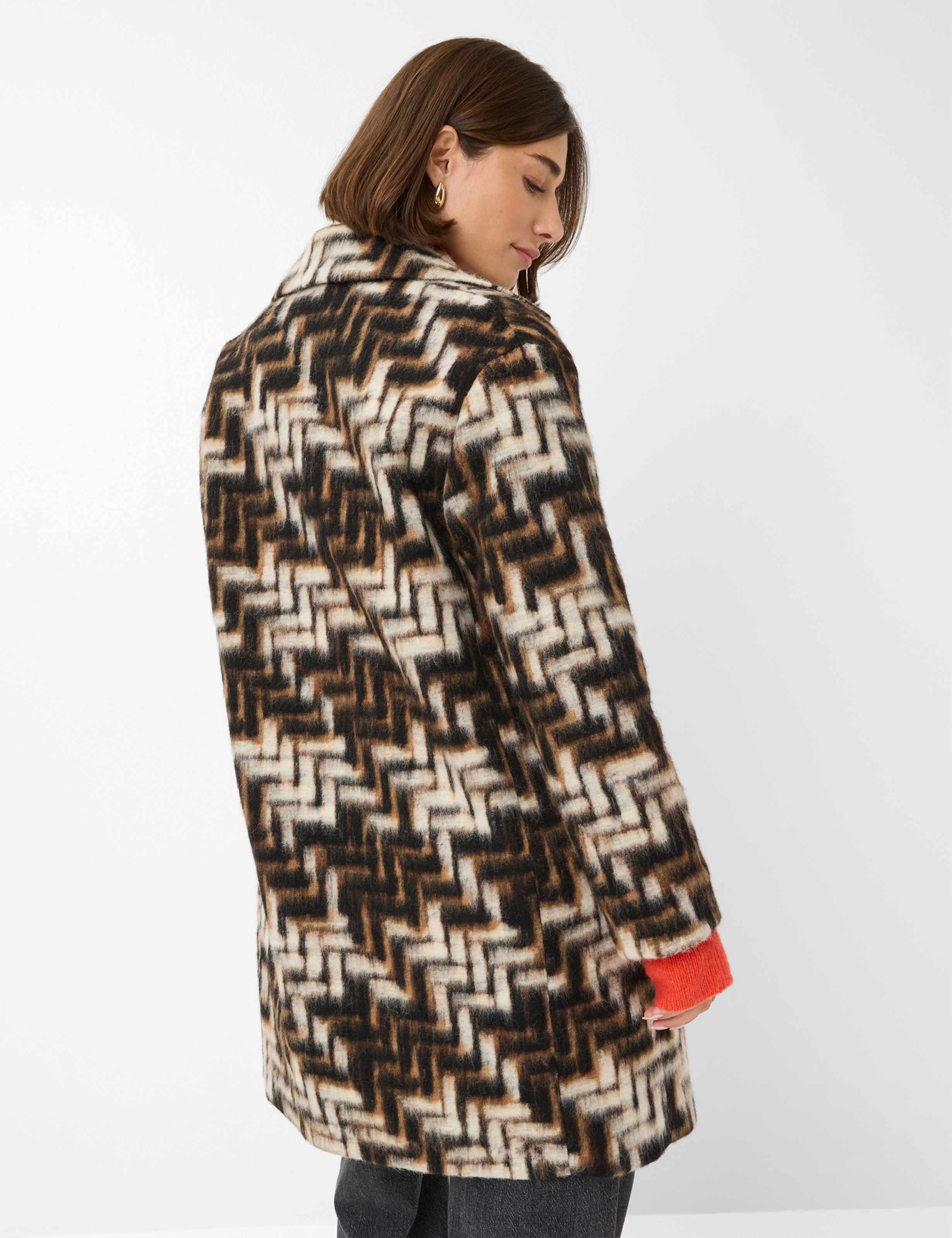 Damen Style DAVOS Braun  Model Rueck