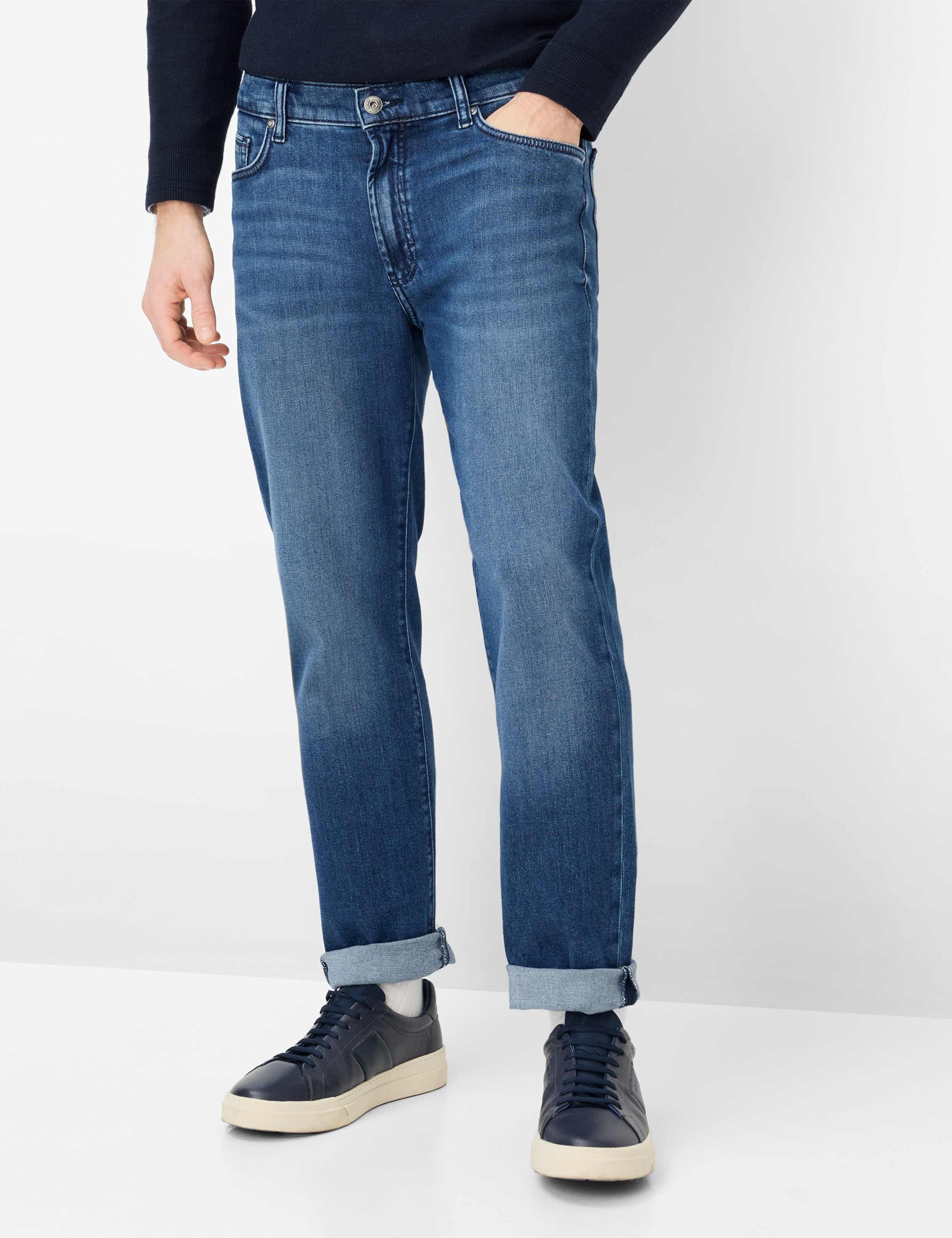 Thumbnail - Brax Herren Five-Pocket-Hose Style CLINT BROKEN BLUE USED, Blau, Gr. 36/36