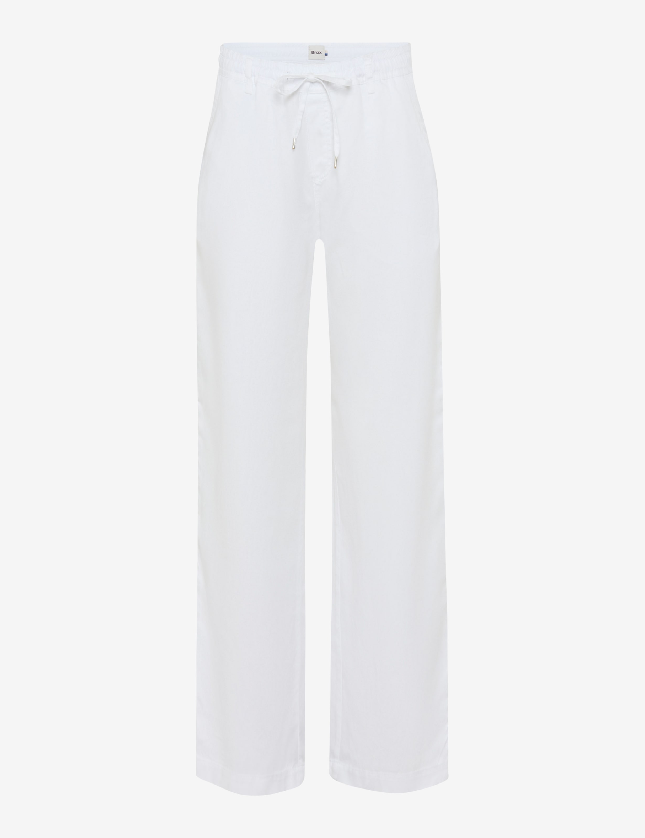 Women Style MAINE Denim Cream White Wide Leg Stand-alone front view