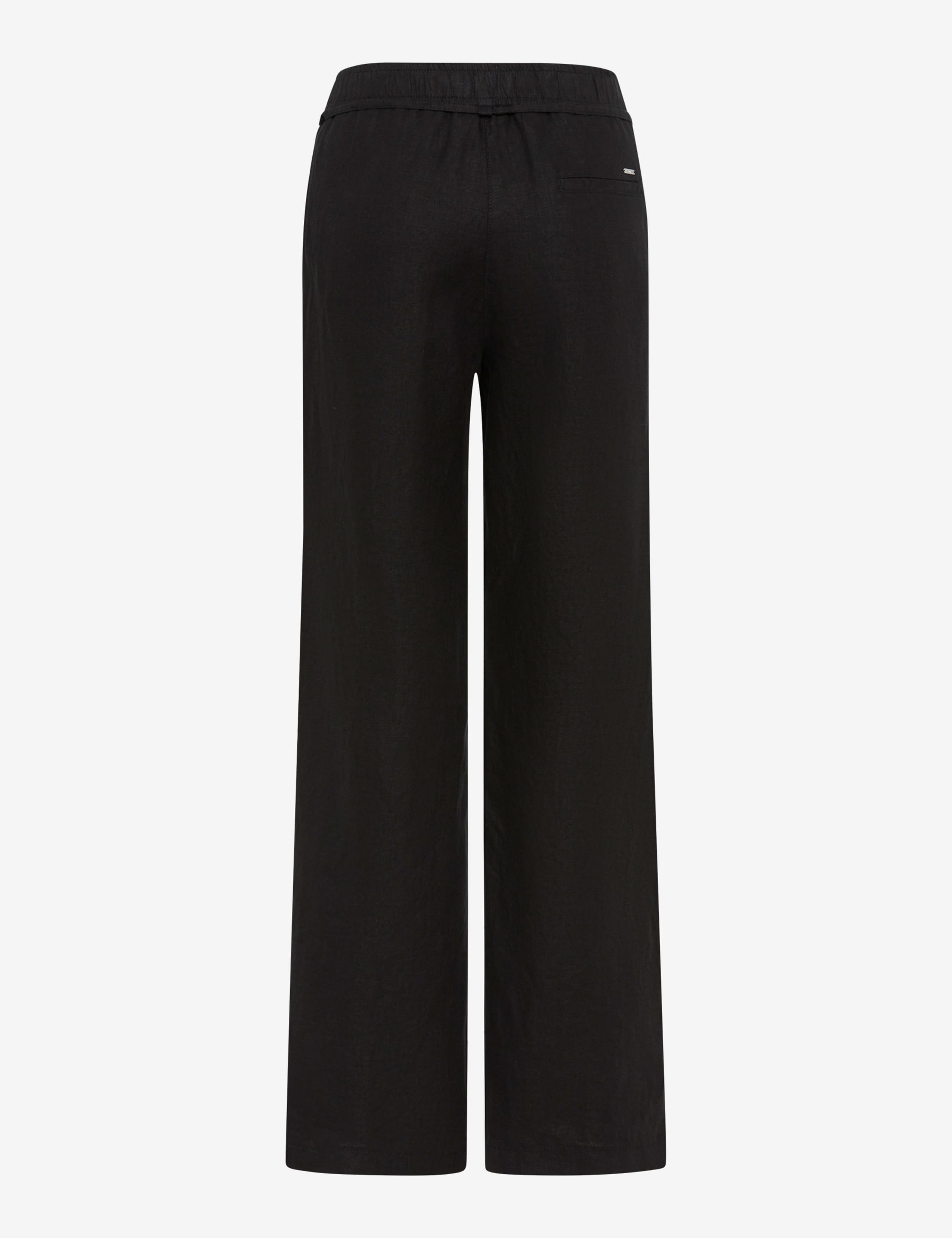 Women Style FARINA Black Wide Leg Stand-alone rear view