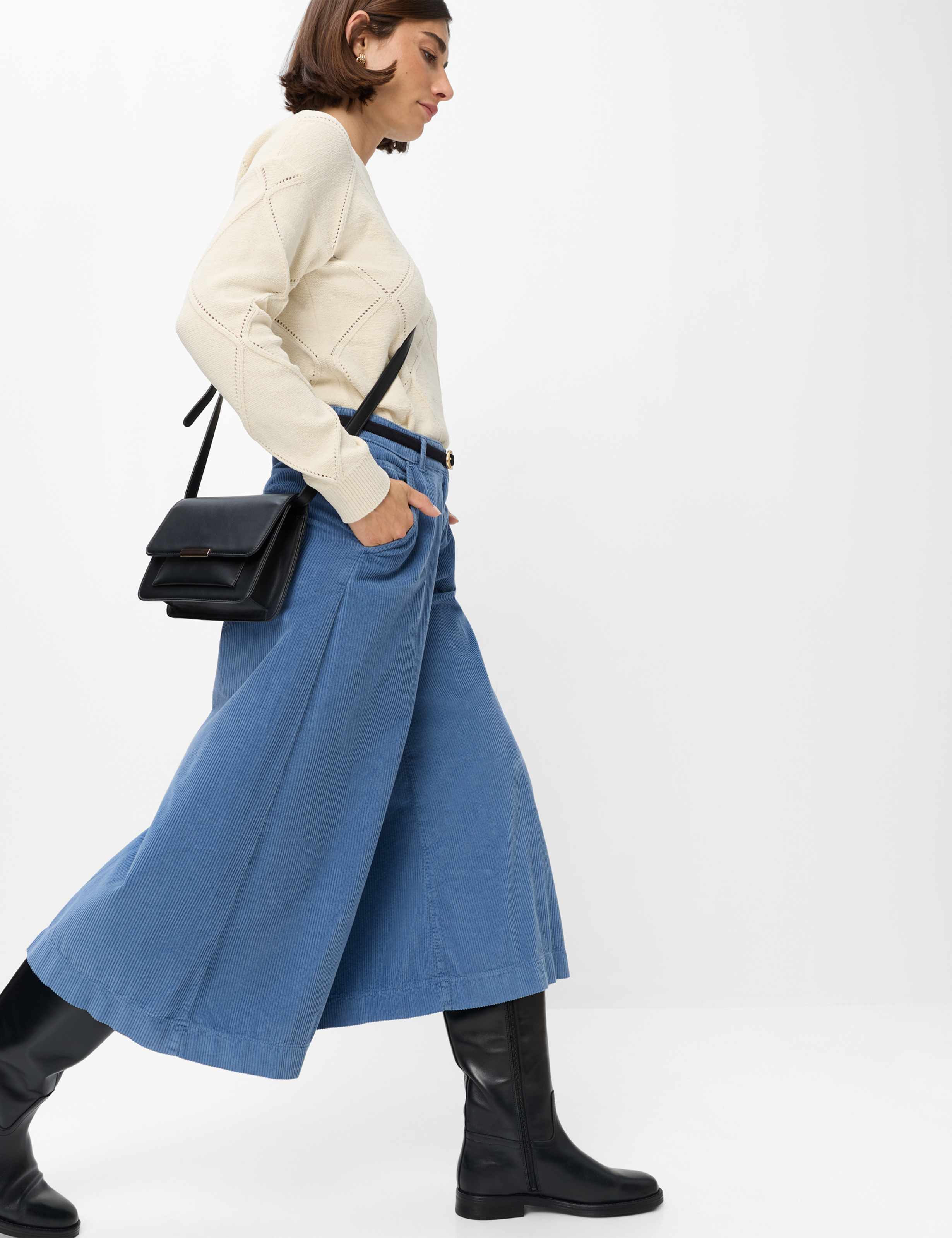 Women Style MELLI S Blue Wide Leg Detail 1