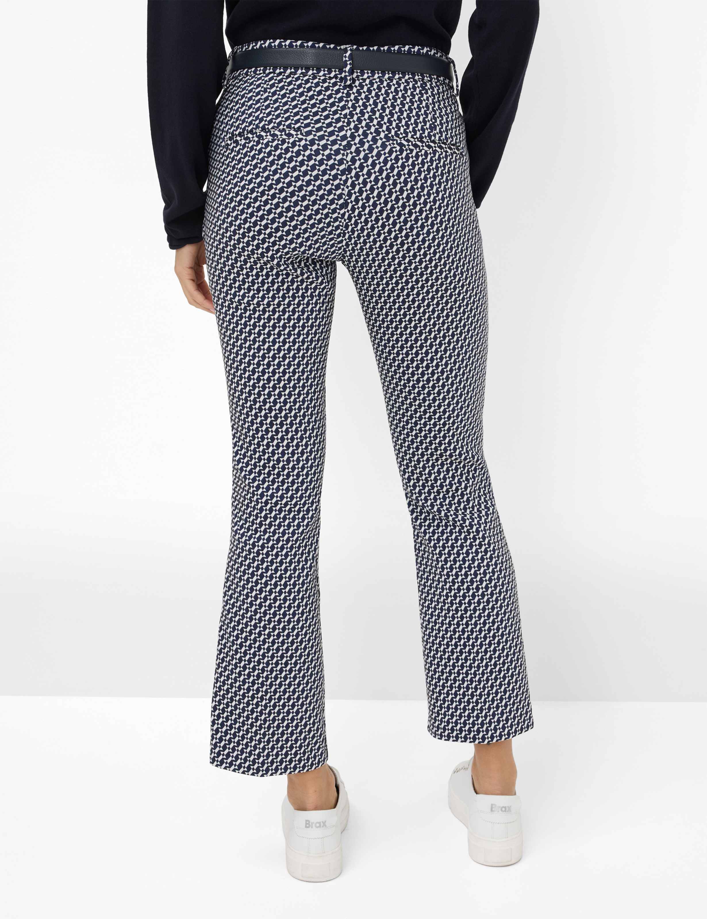 Femme Style SHAKIRA S Bleu Foncé Slim Fit Dos mannequin