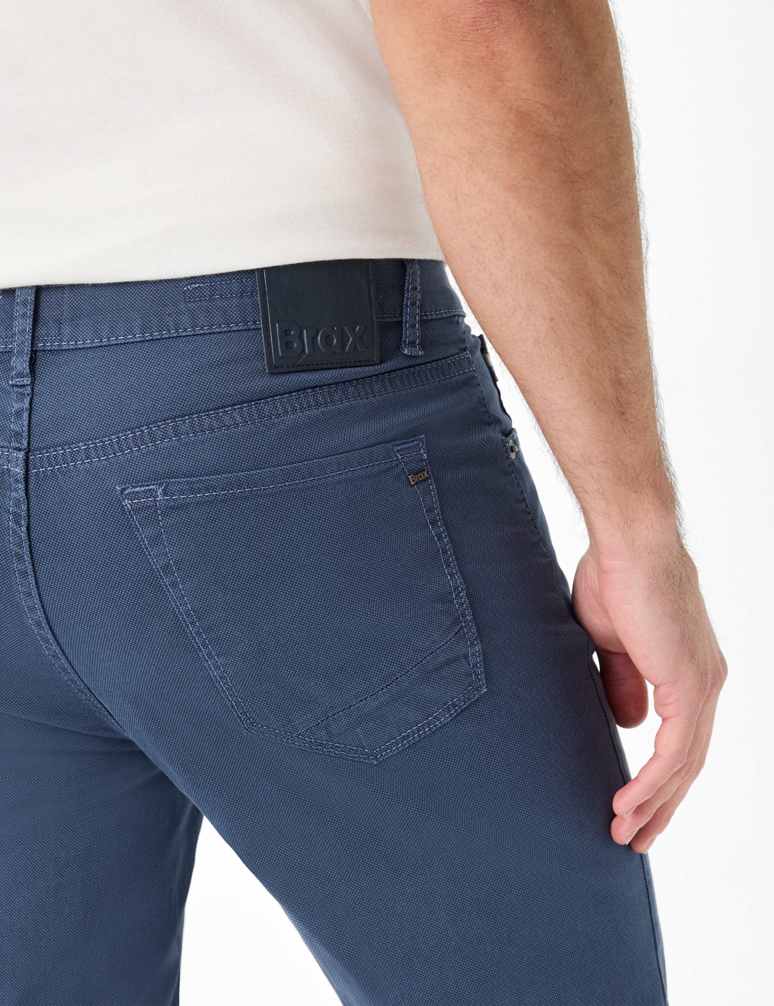 Homme Style CHUCK Bleu Foncé Modern Fit Détail 2