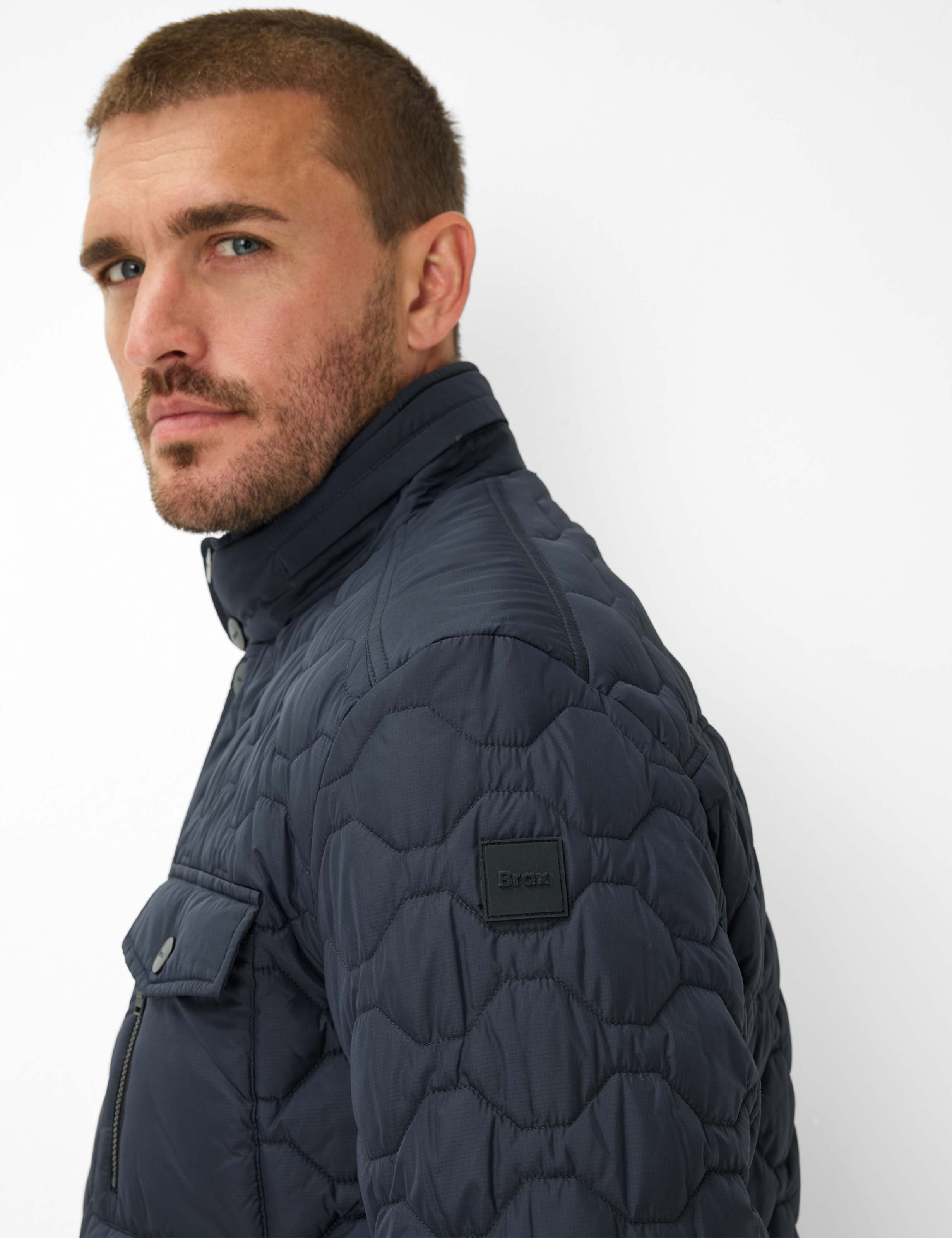 Homme Style SANTO Bleu Foncé  Détail 2