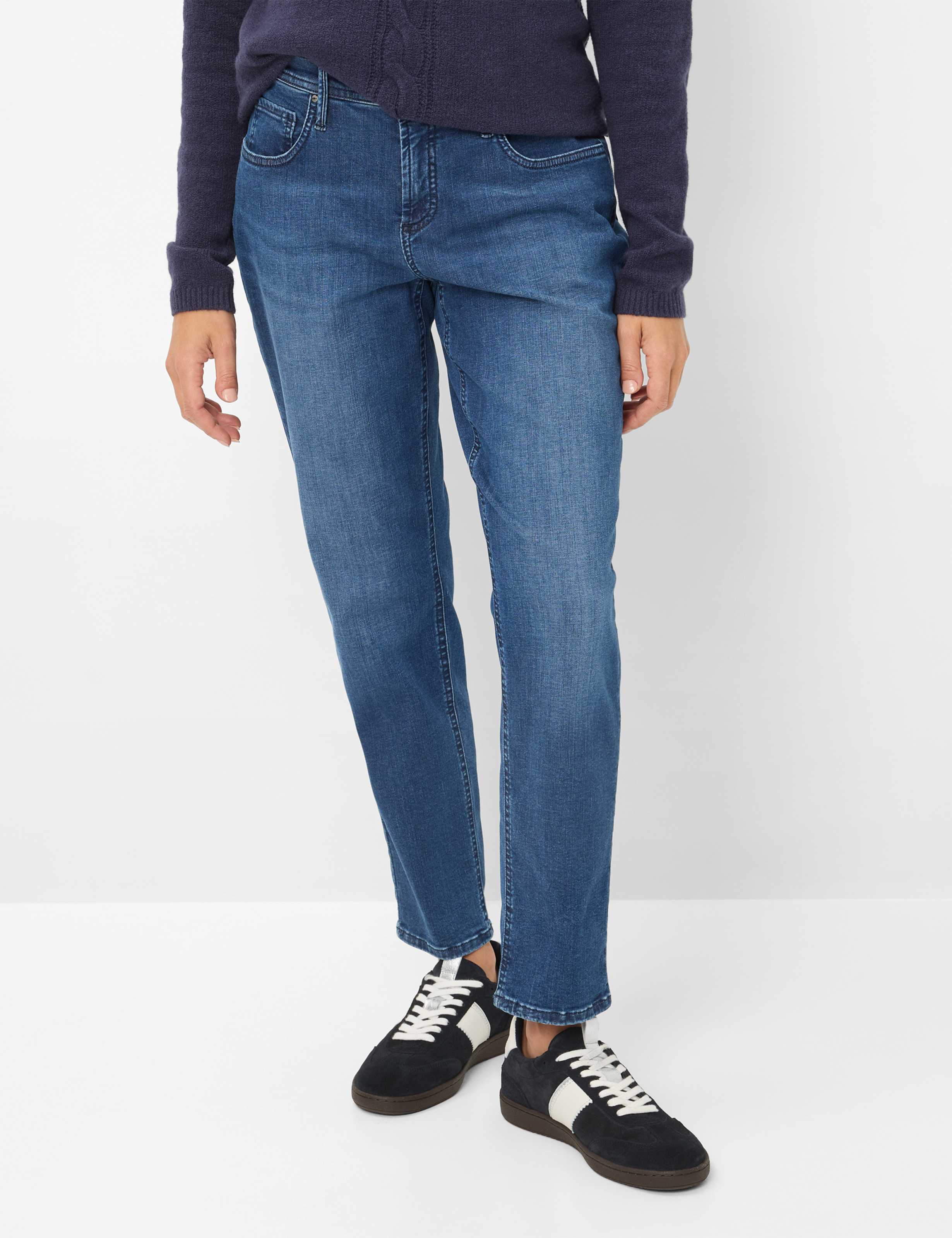 Thumbnail - Brax Damen Five-Pocket-Hose Style MILEY S USED REGULAR BLUE, denim blau, Gr. 38L