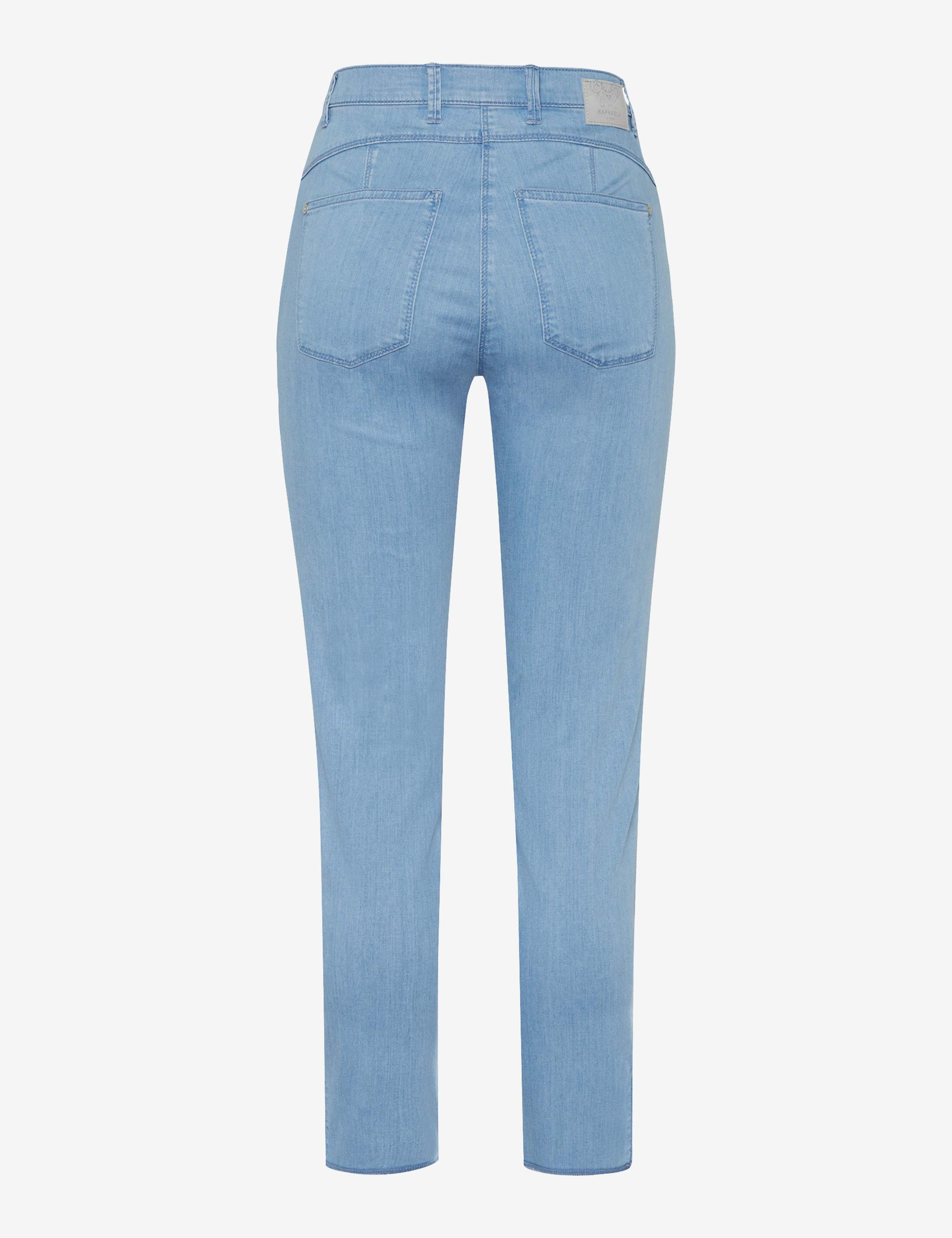 Damen Style LUCA 6/8 Denim Hellblau Super Slim Fit Freisteller Rueck