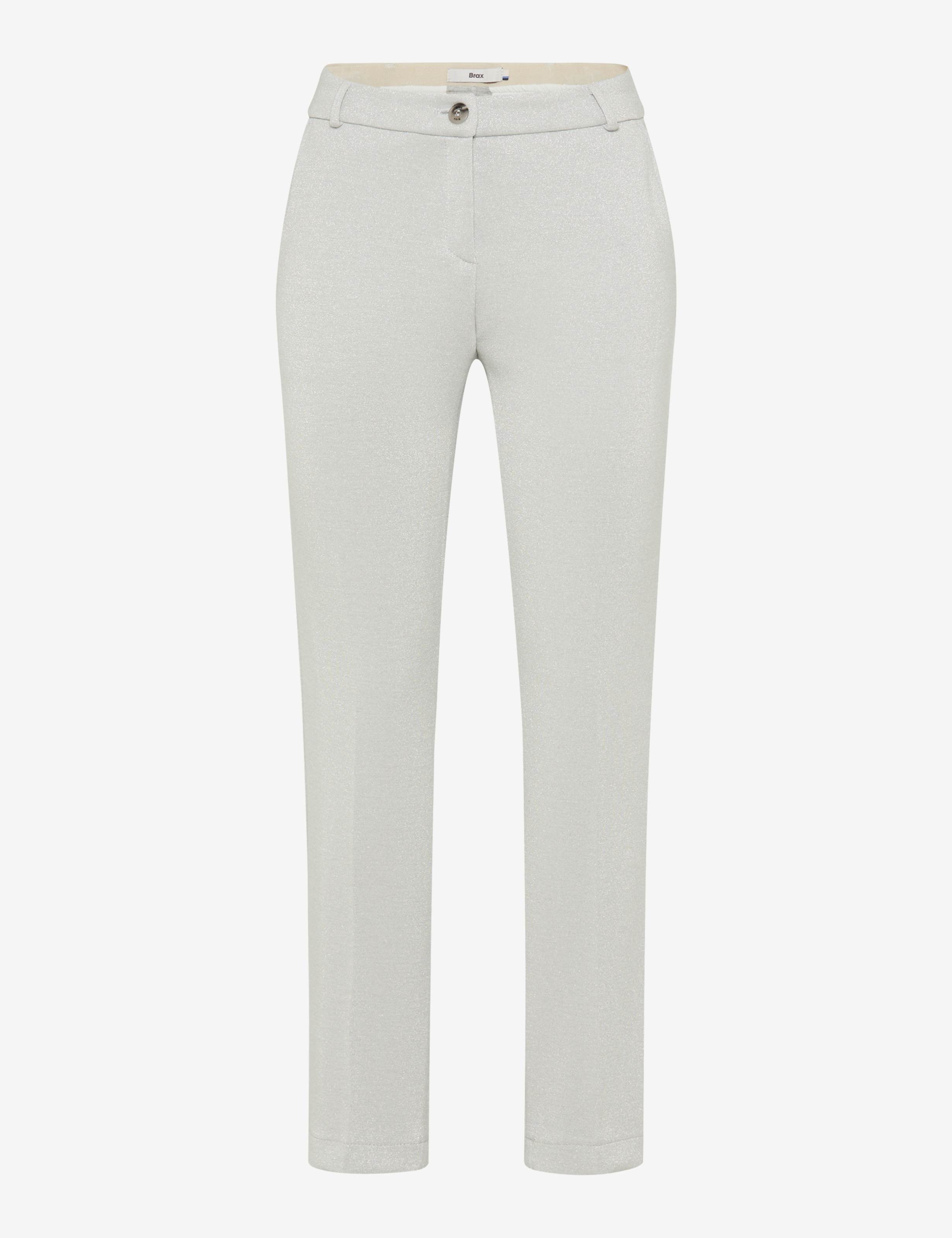 Femme Style MARON S Gris Clair Regular Fit Détourage avant