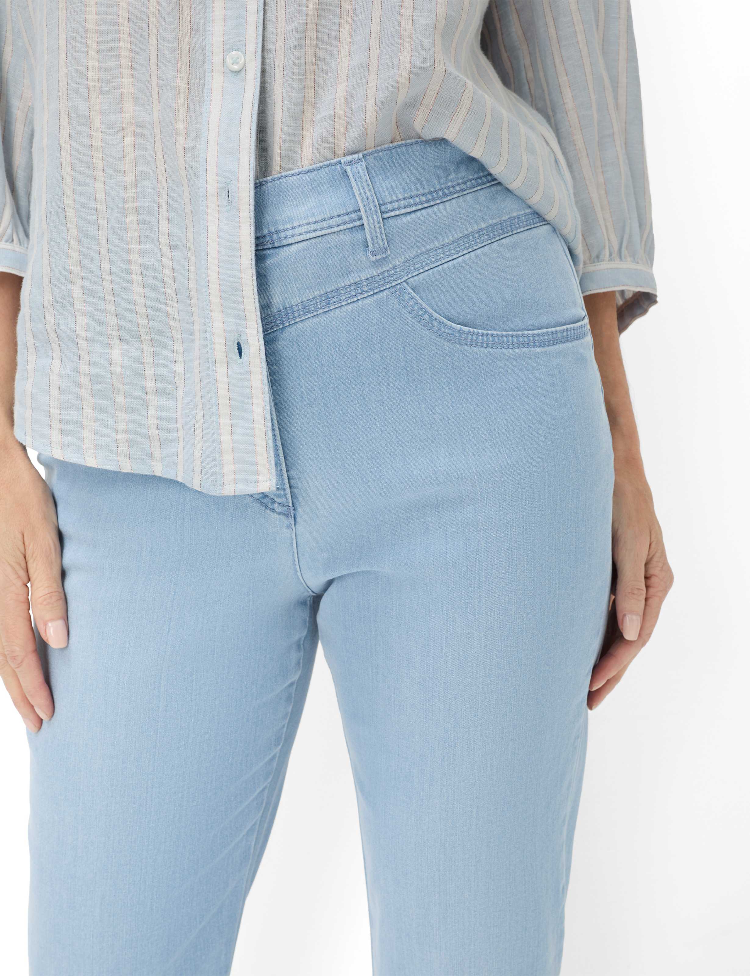 Femme Style CAREN NEW Denim Bleu Comfort Plus Fit Détail 2