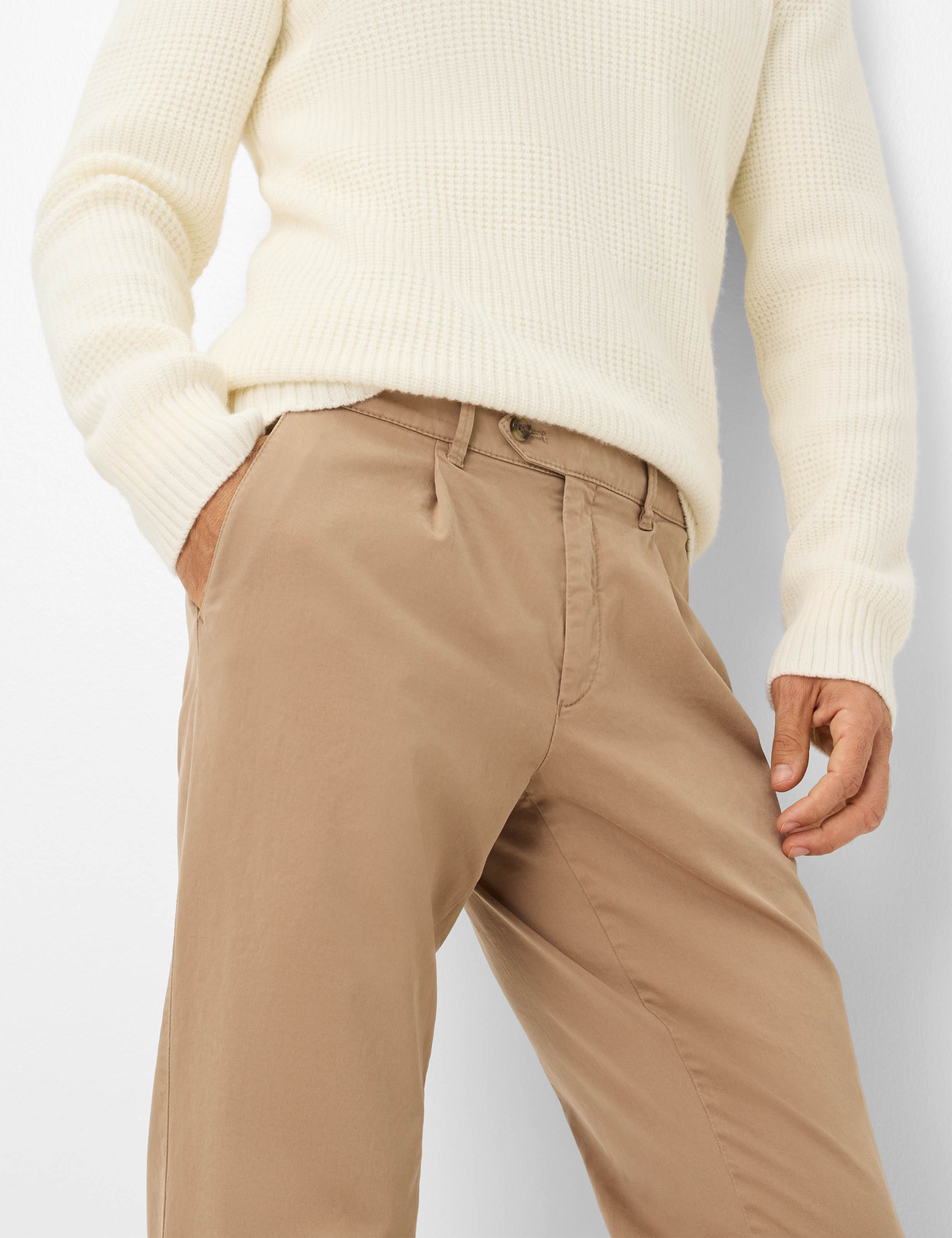 Homme Style LUIS Beige Regular Fit Détail 1