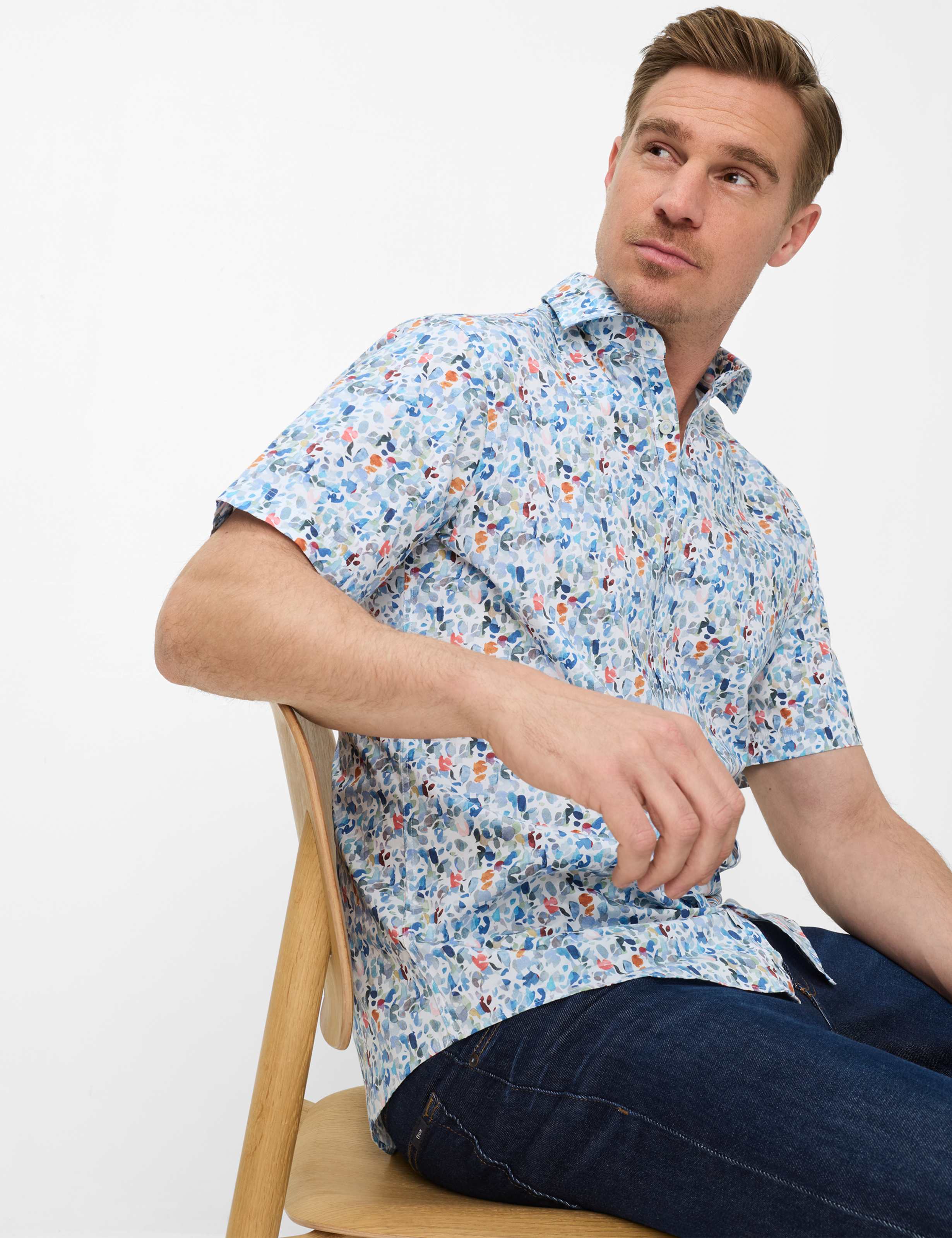 Heren Style HARDY Blauw  Detail 1